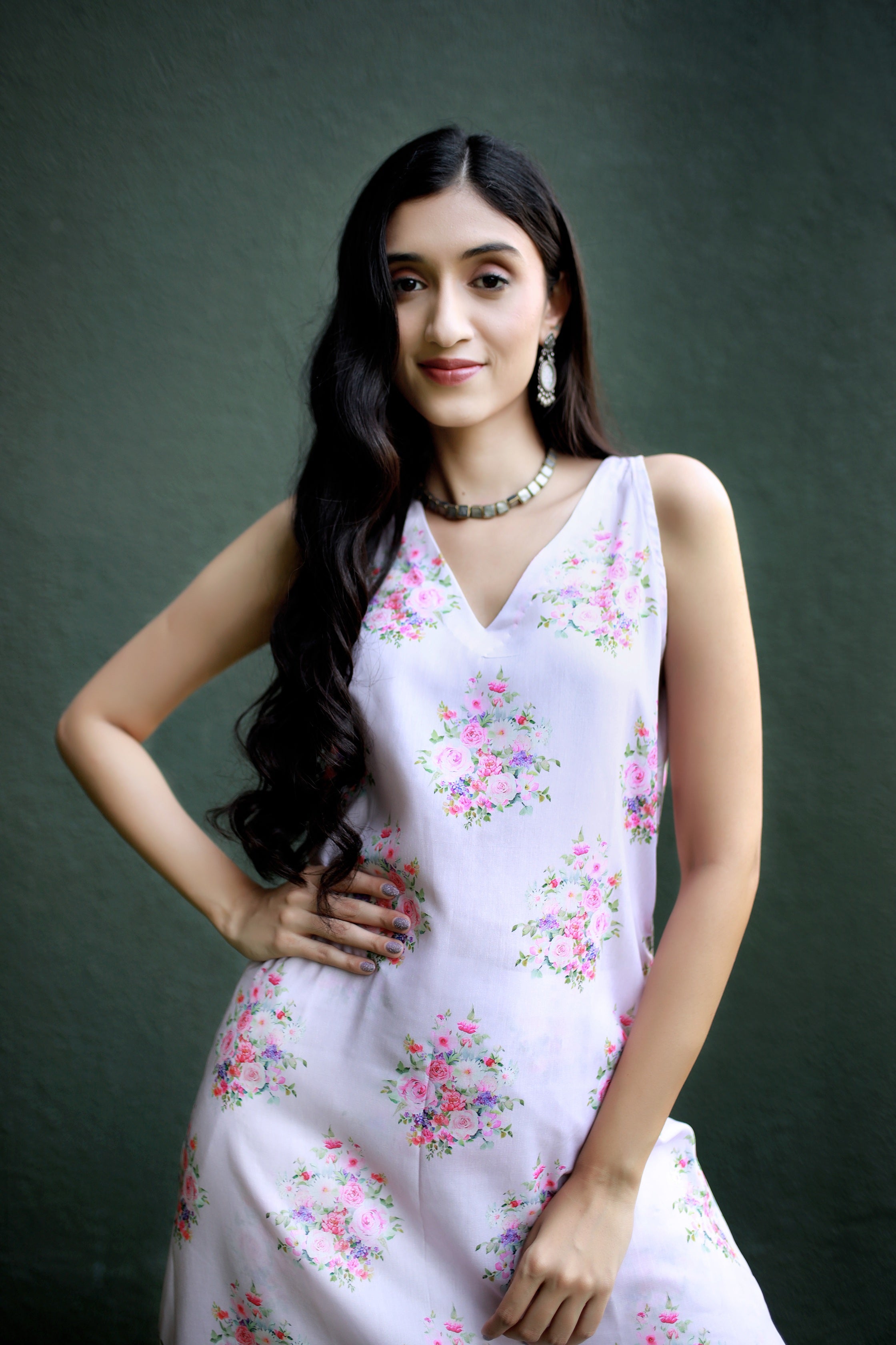 Malhaar Bubble Gum Pink Kurta