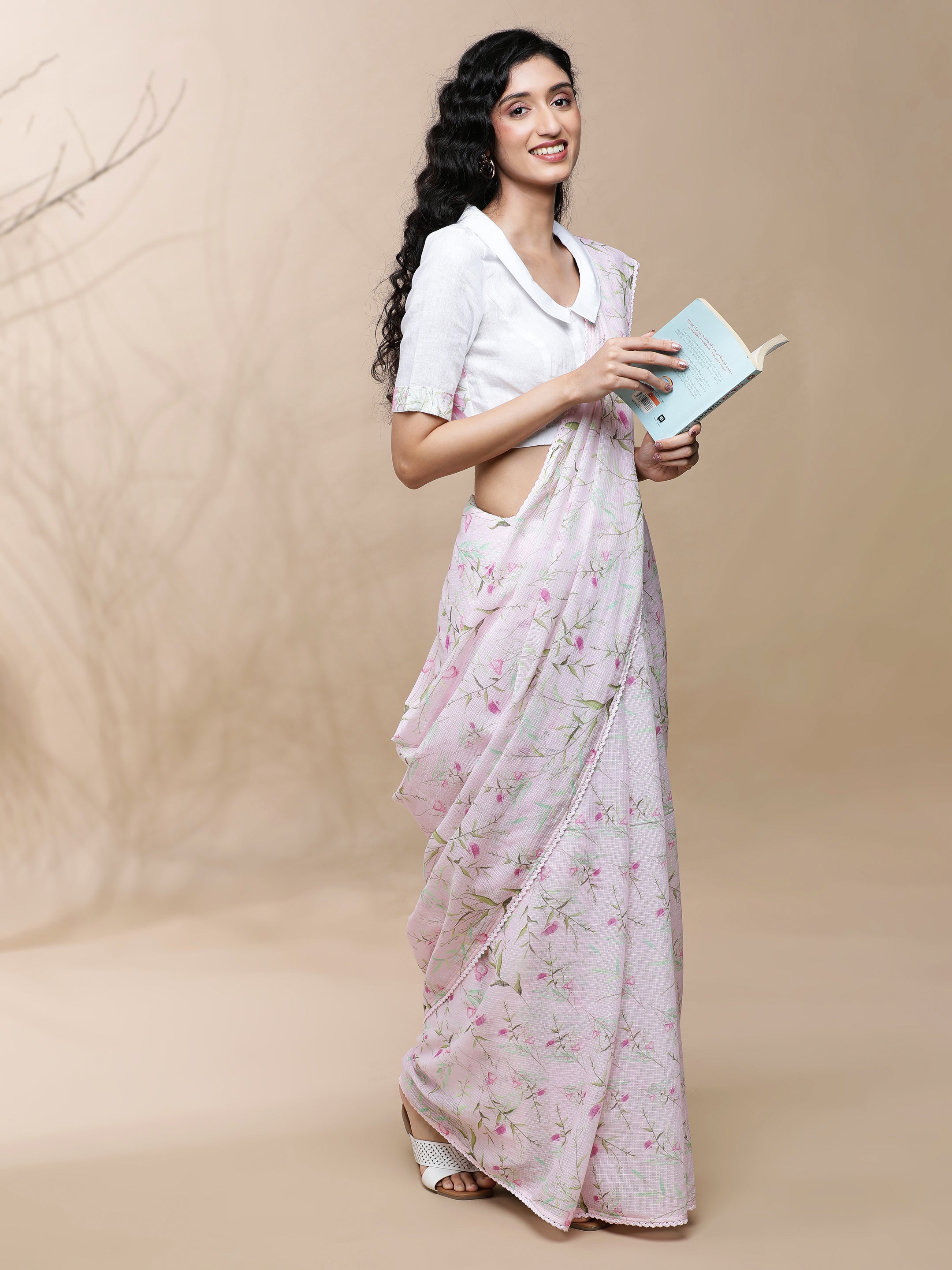 Noor - Lazy Daisy Kota Saree