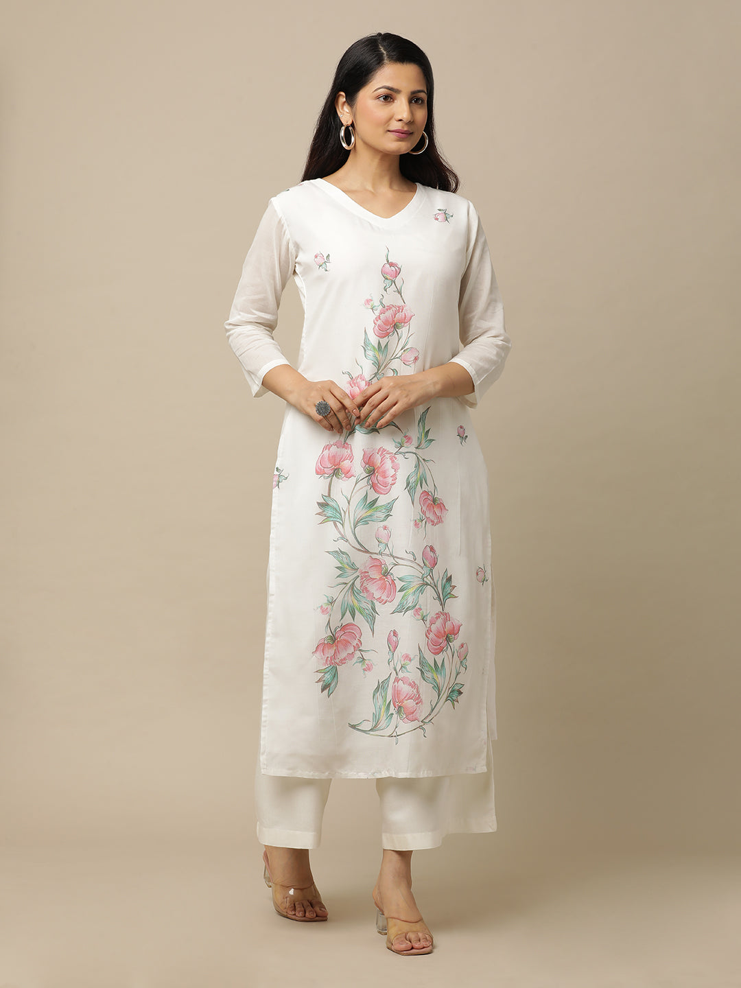Bahaar Peony Kurta