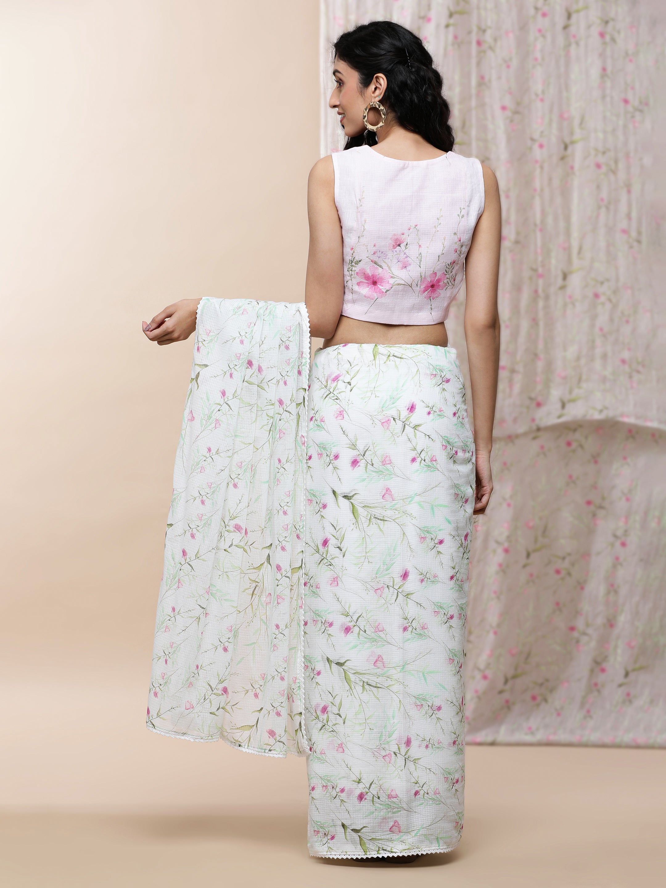 Noor - Lazy Daisy Cotton Saree