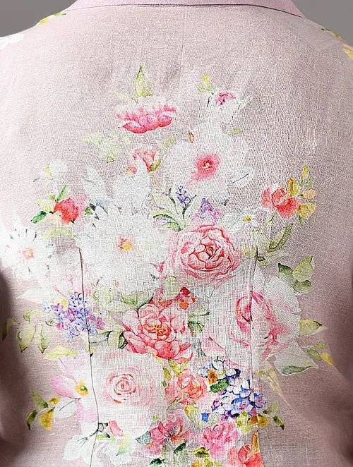 Sitara - Lavender Haze - Linen Blouse