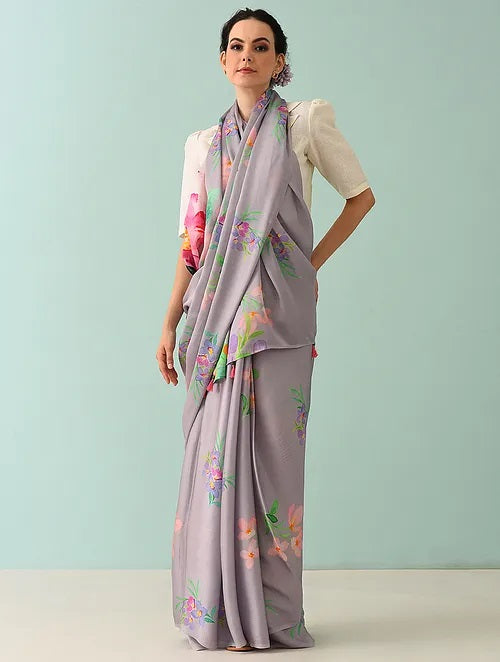 Noor - Wild Garden Modal Saree