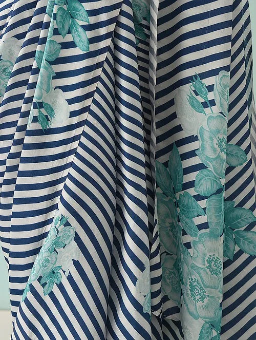 Noor - Striped Symphony Modal Saree