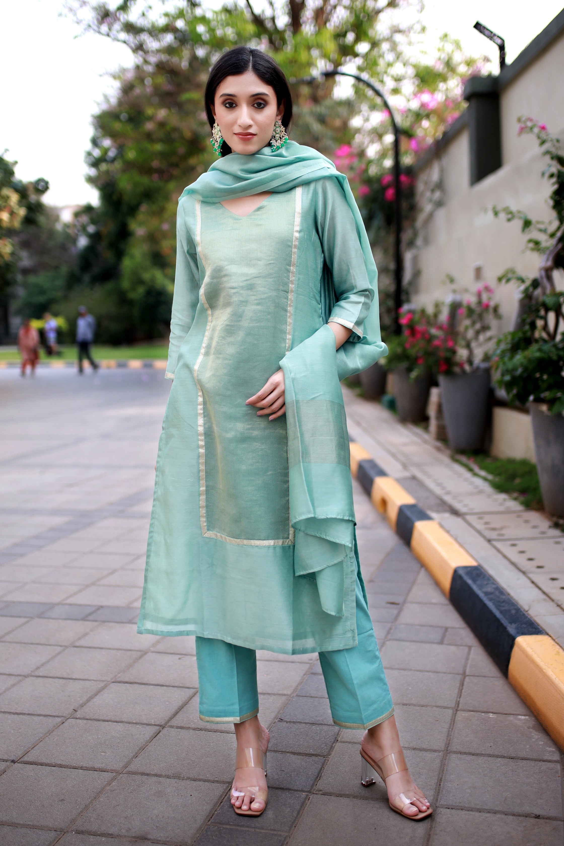 Heritage Glow Chanderi Silk Dupatta