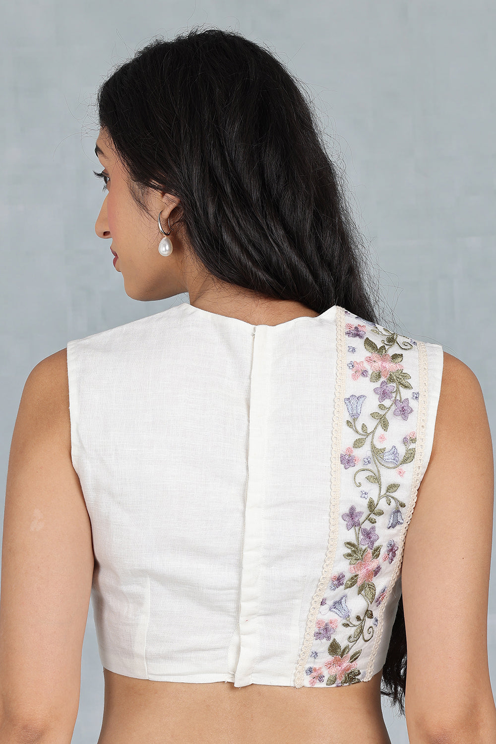 Vanilla Heirloom Embroidered Blouse