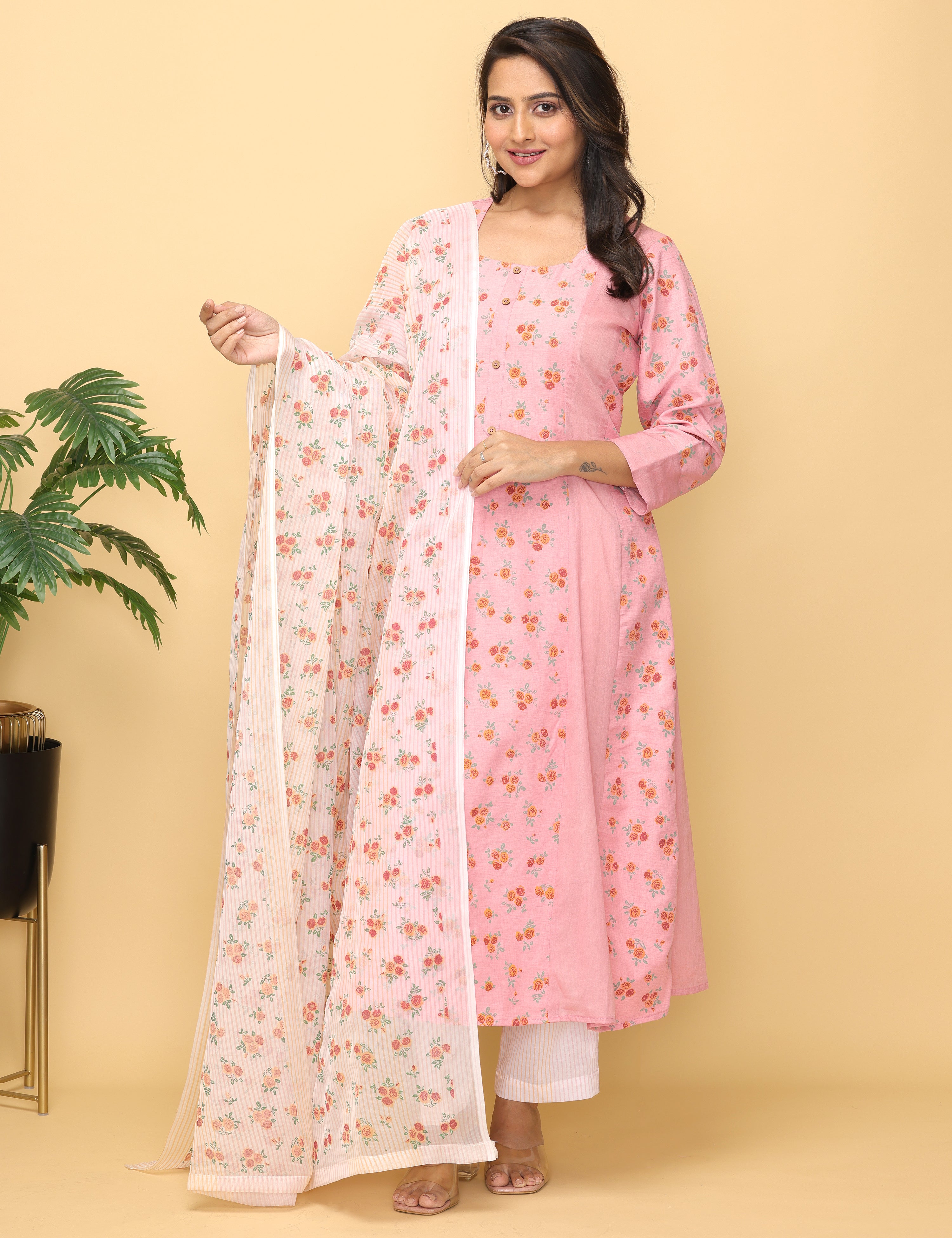 Malhaar 5 Panel Kurta And Bottom