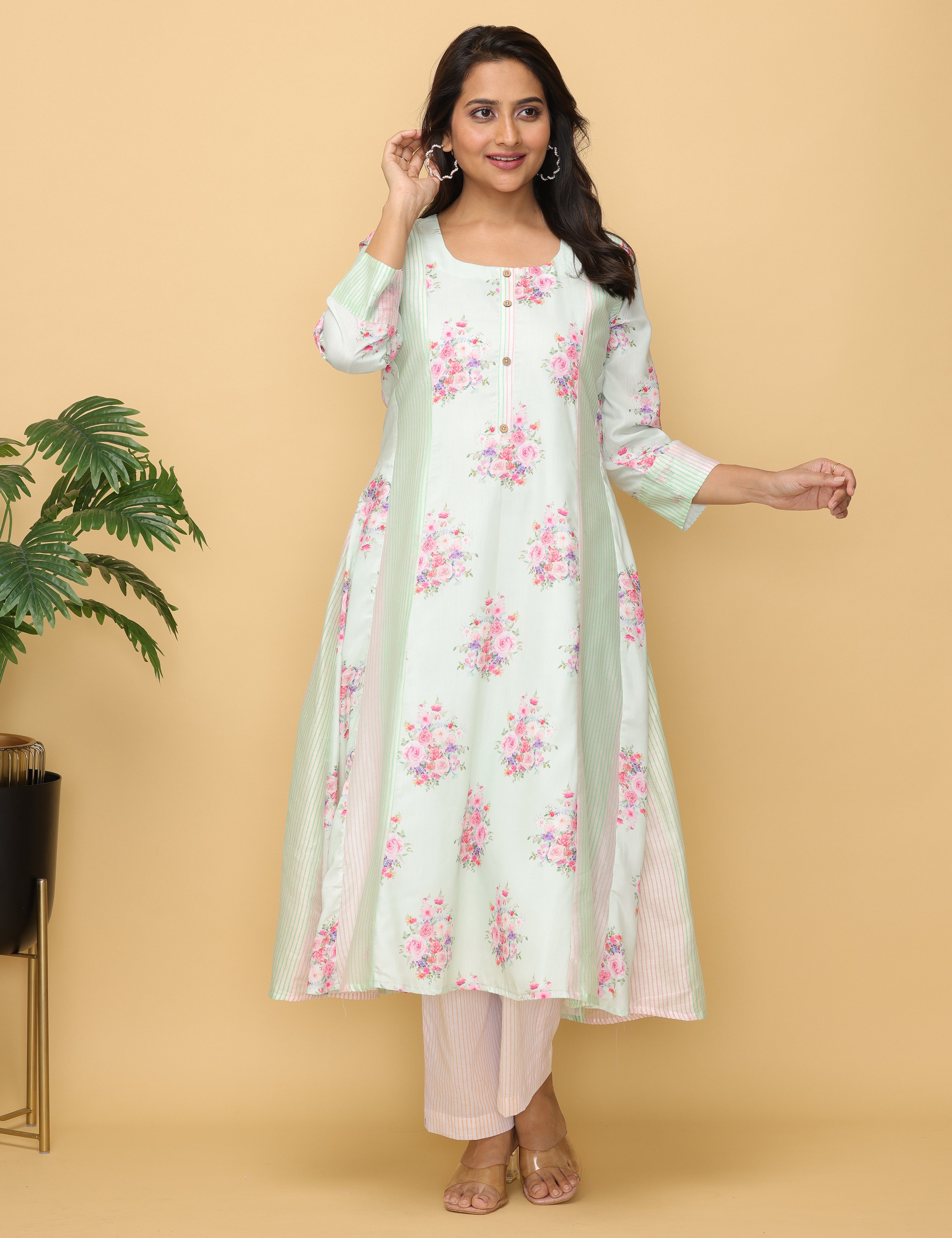 Malhaar 5 Panel Kurta