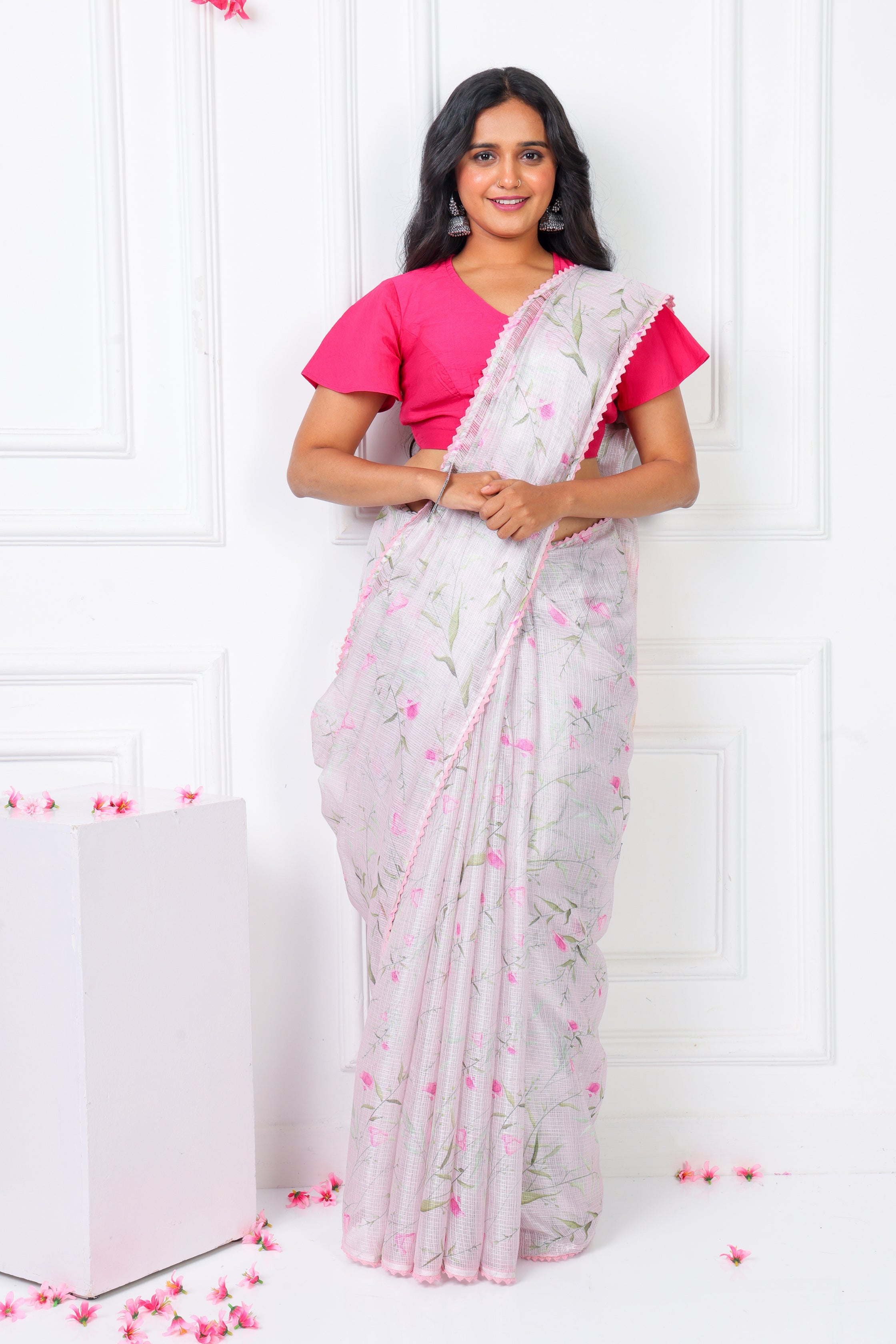 Noor - Ballet Pink Kota Sree - Tina Eapen Design studio