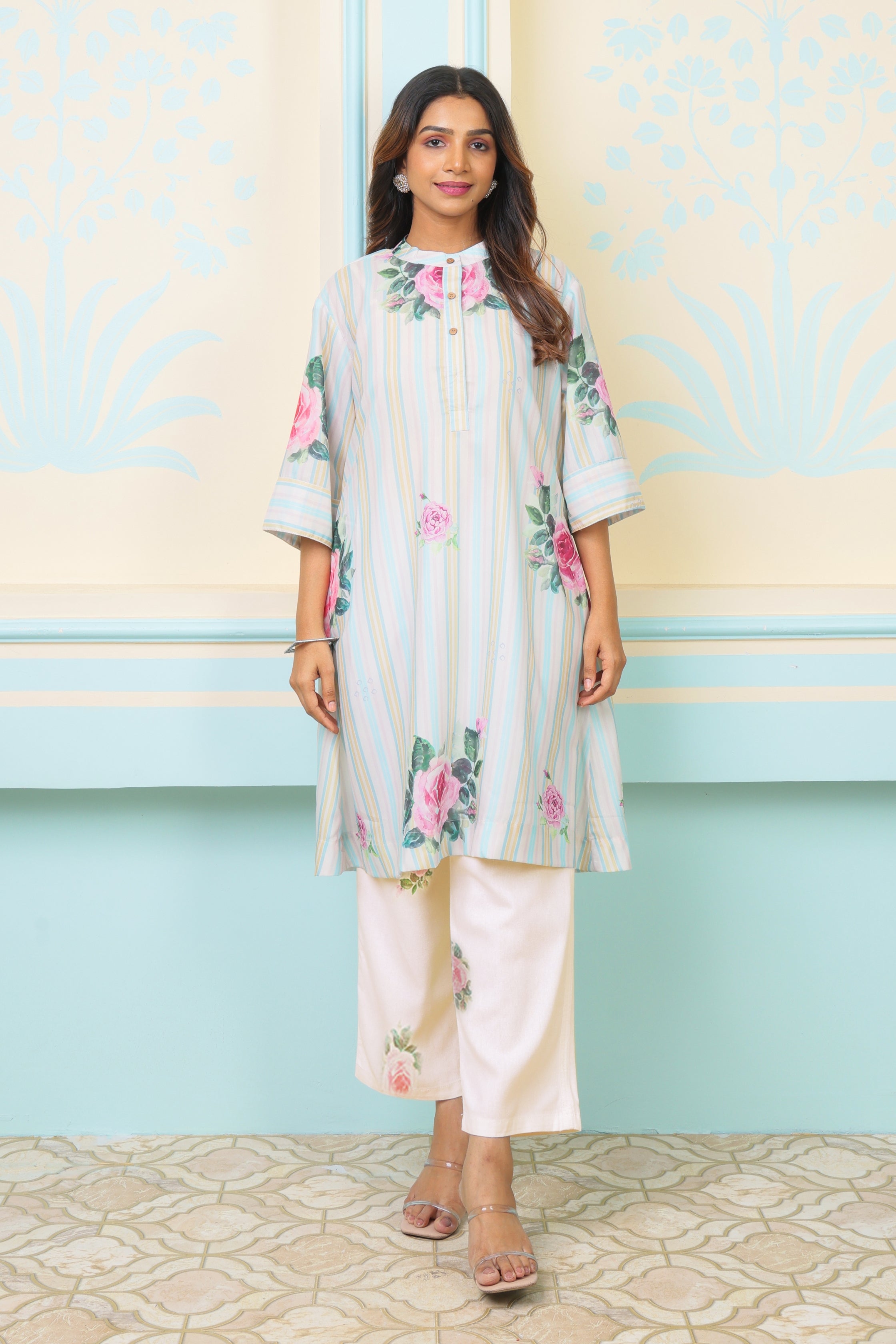Malhaar Ivy Bell Co-ord Set - Tina Eapen Design studio