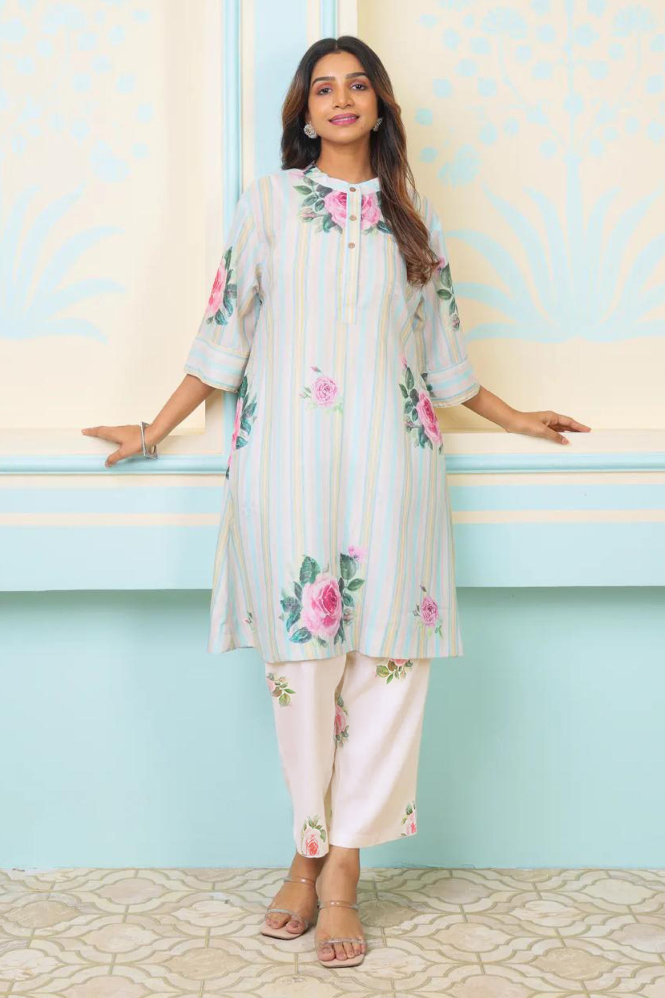 Malhaar Ivy Bell Co-ord Set - Tina Eapen Design studio