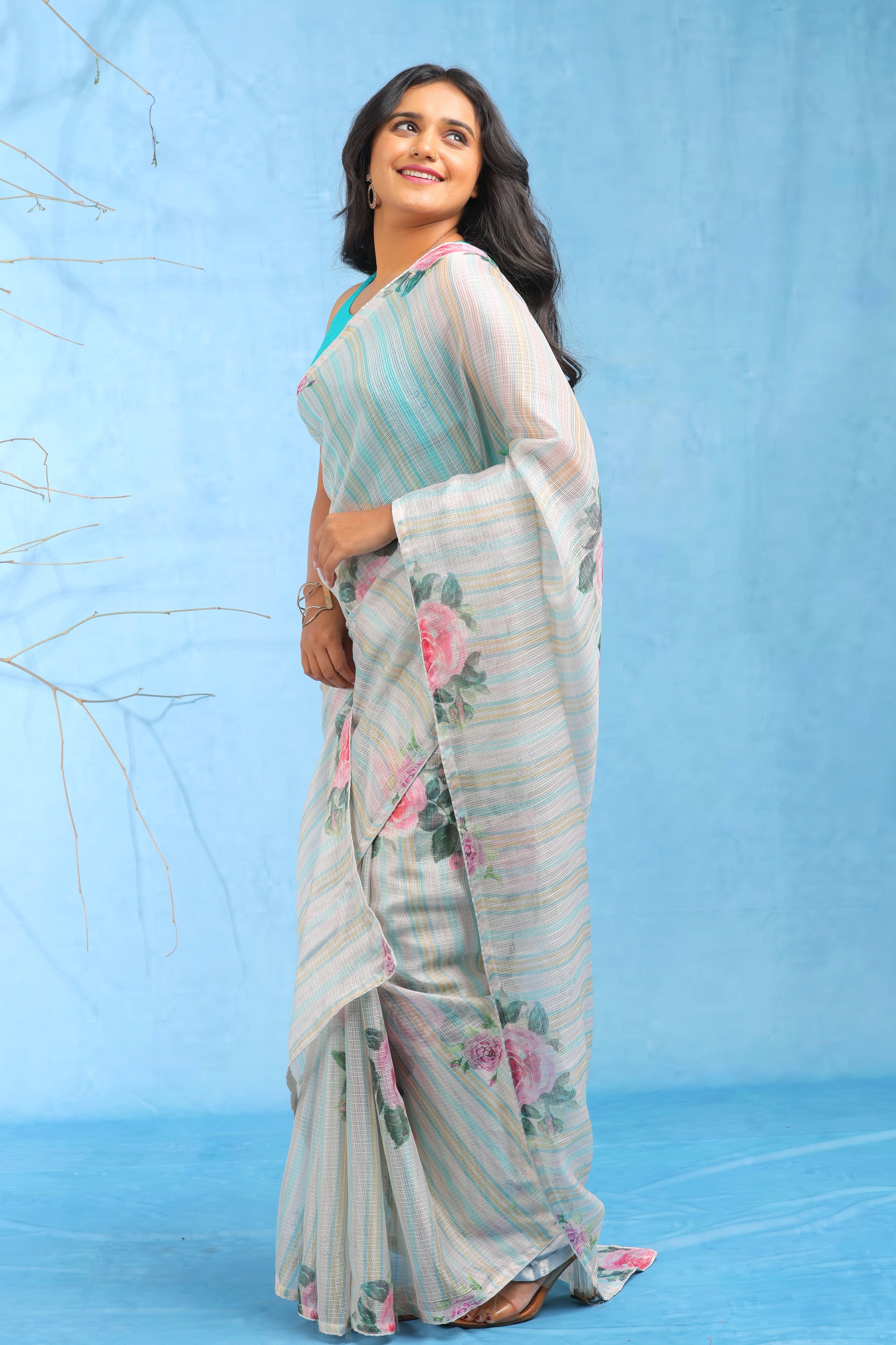 Noor - Cotton Candy Kota Saree