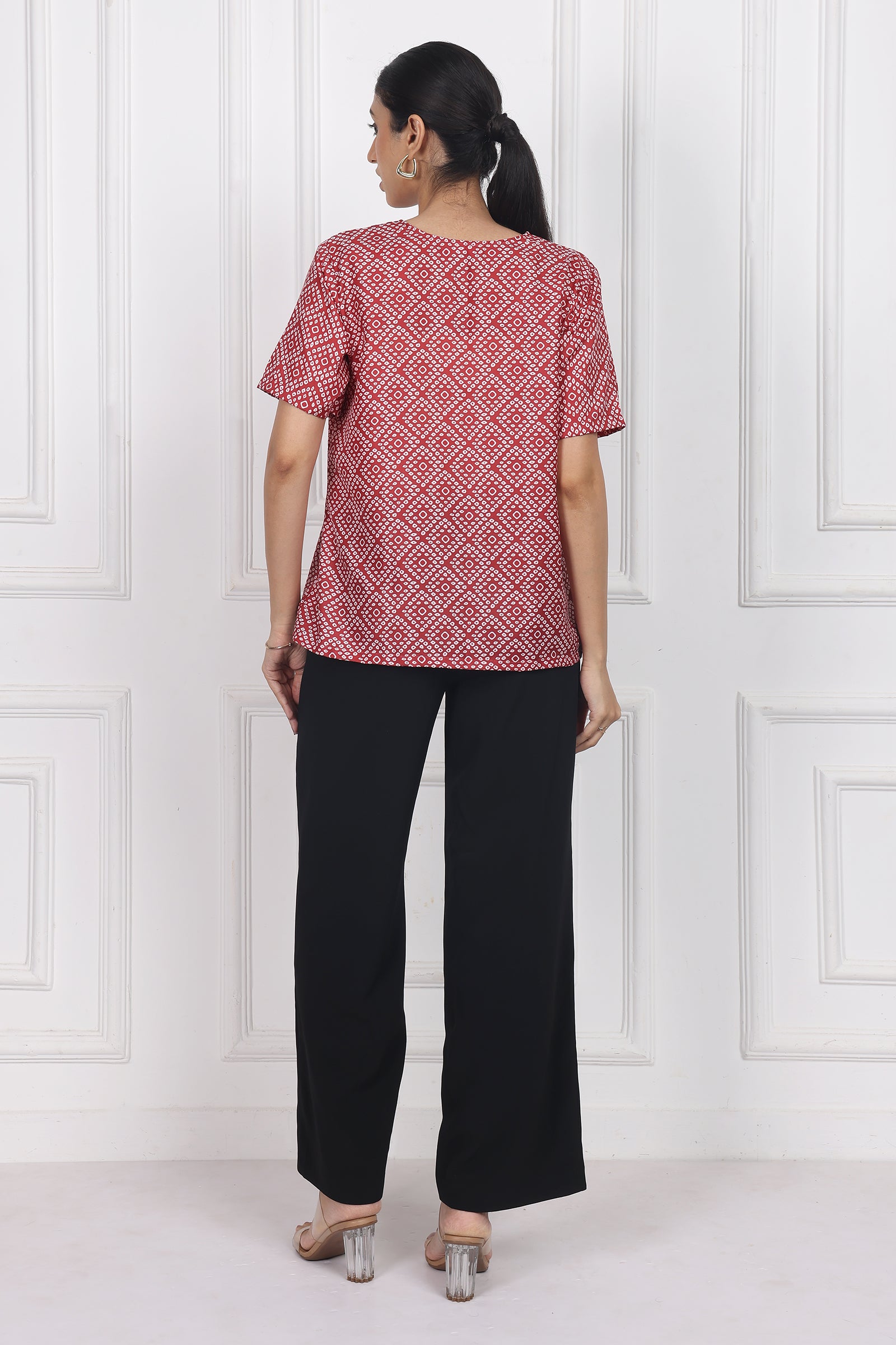 Wander Edit-rosewood Charm Top