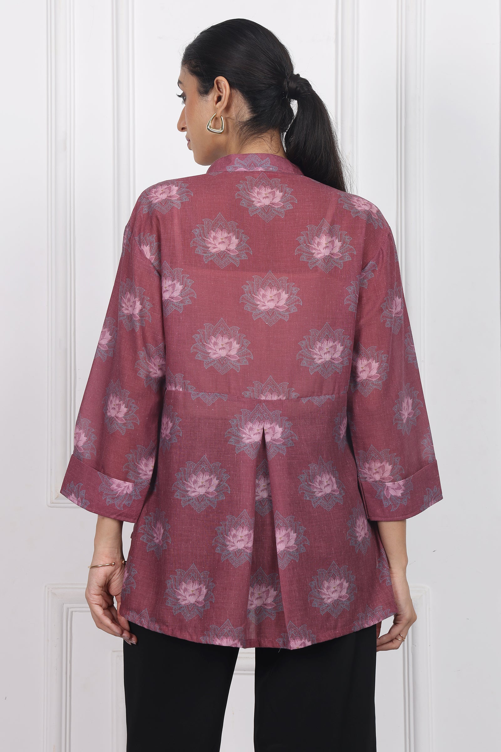 Wander Edit - Rouge Boxy Shirt