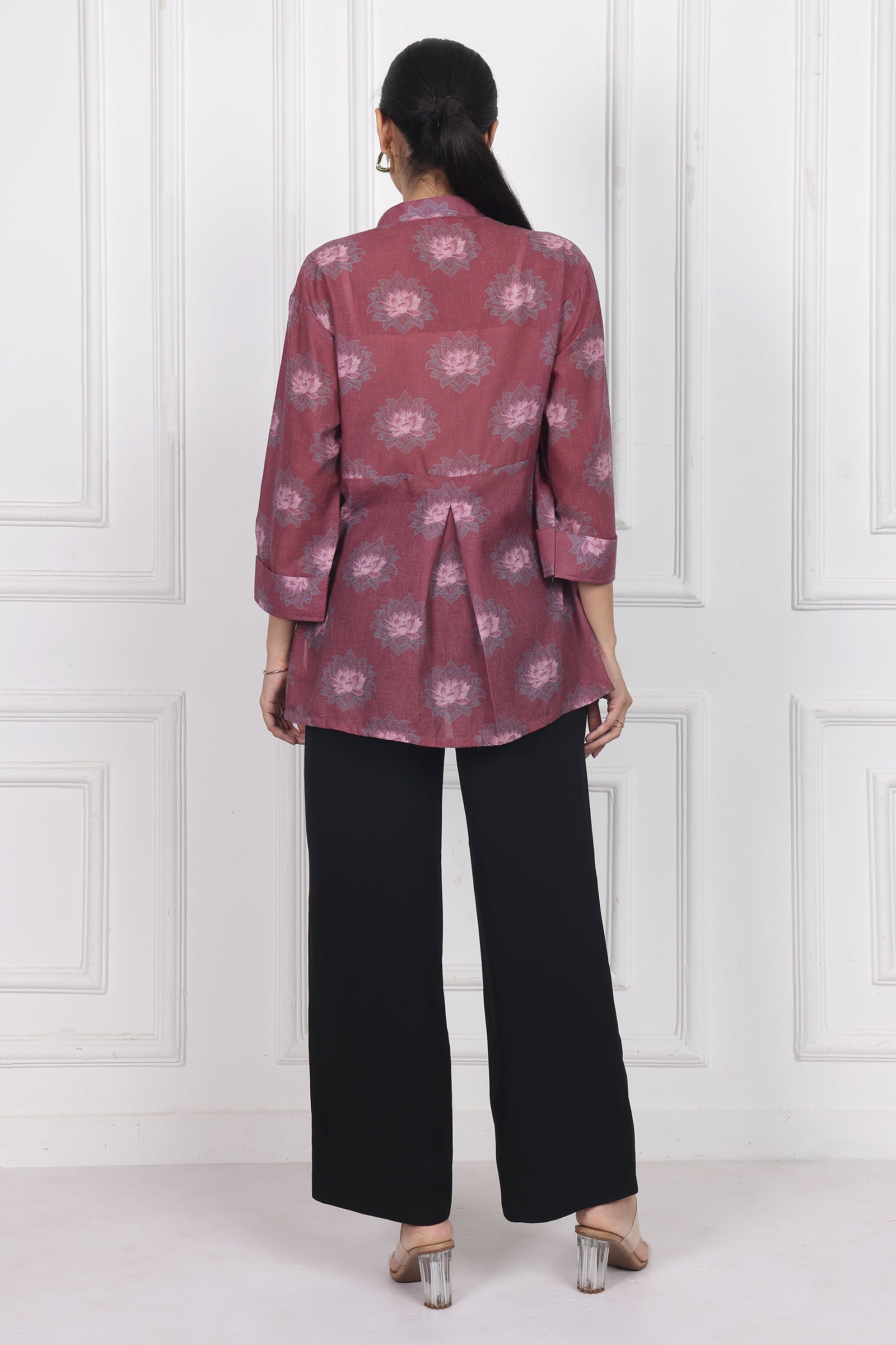 Wander Edit - Rouge Boxy Shirt