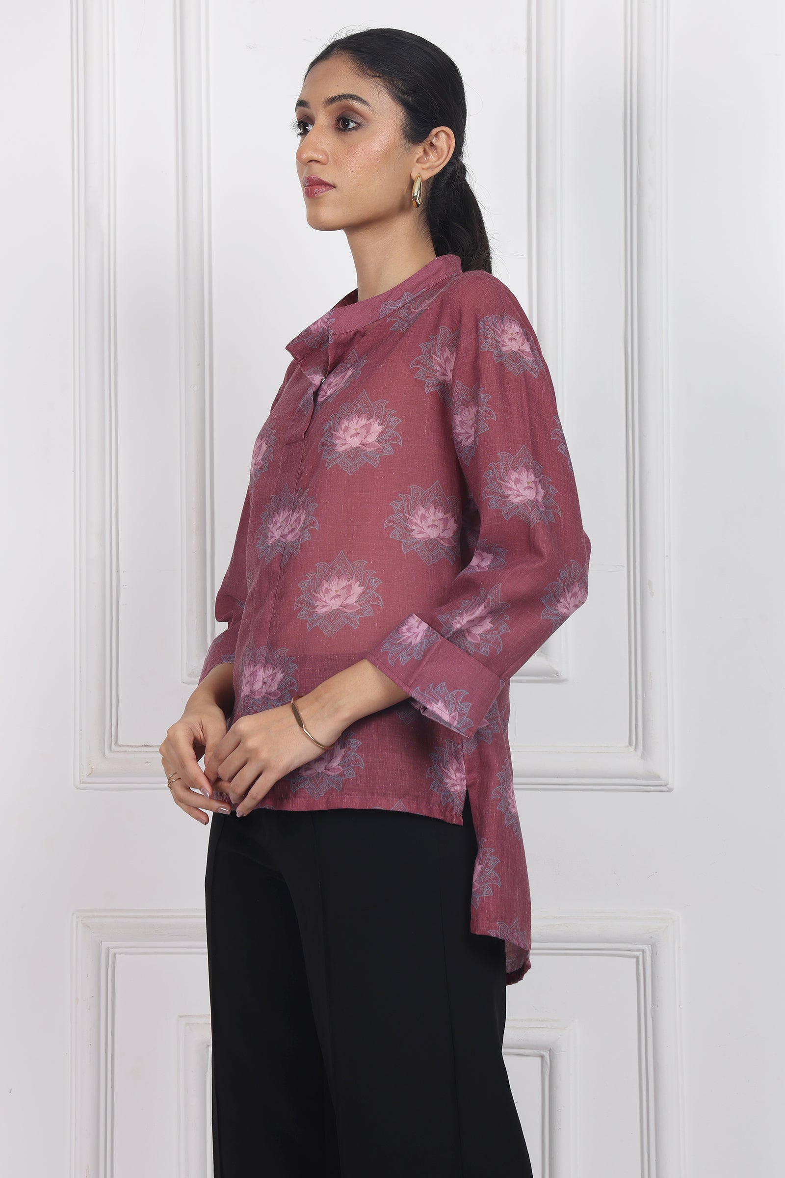 Wander Edit - Rouge Boxy Shirt