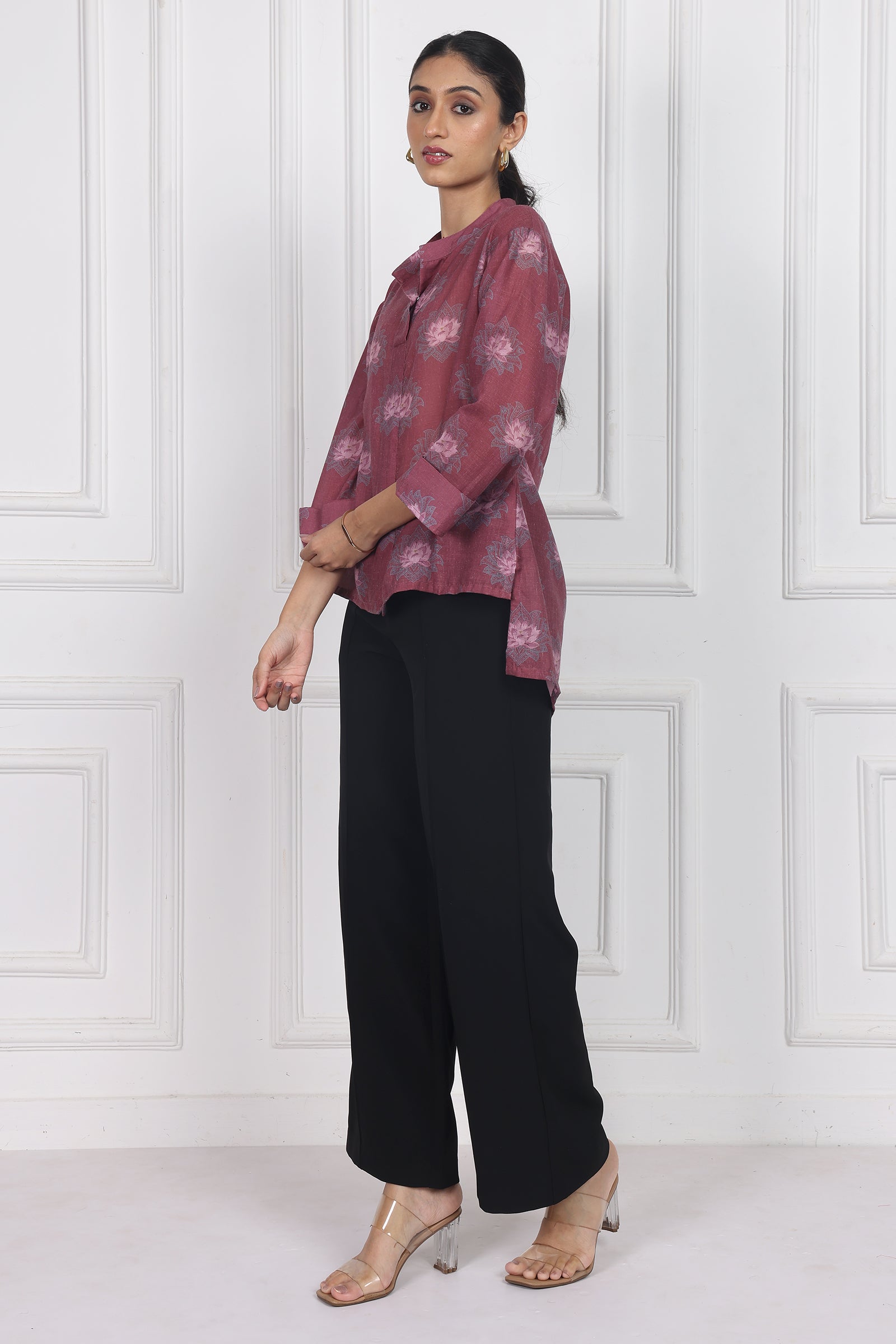 Wander Edit - Rouge Boxy Shirt