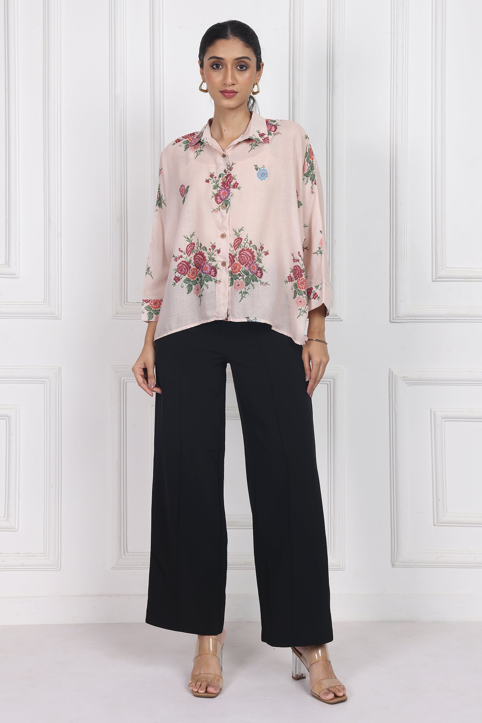 Wander Edit-windflower Boxy Shirt