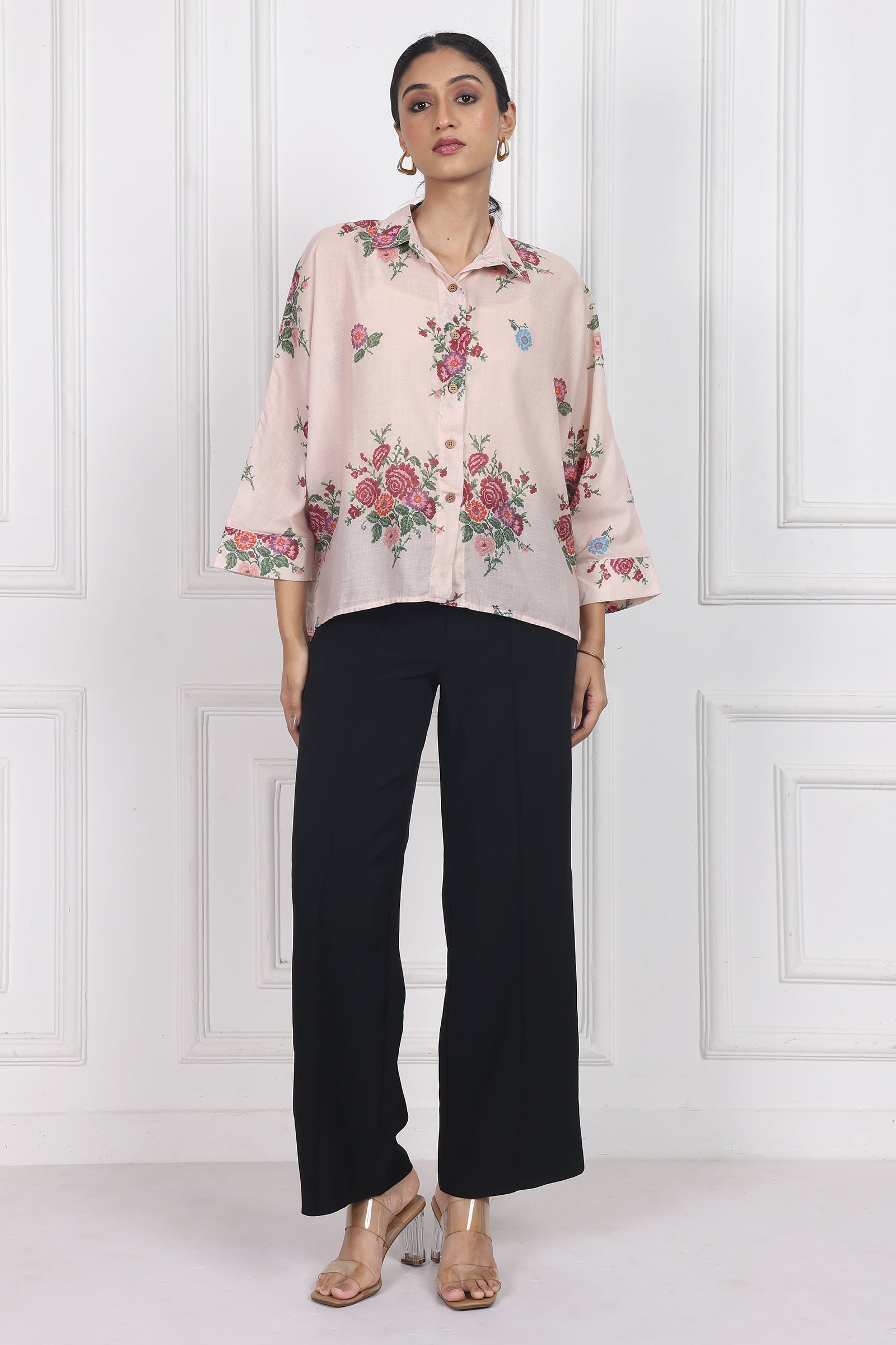 Wander Edit-windflower Boxy Shirt