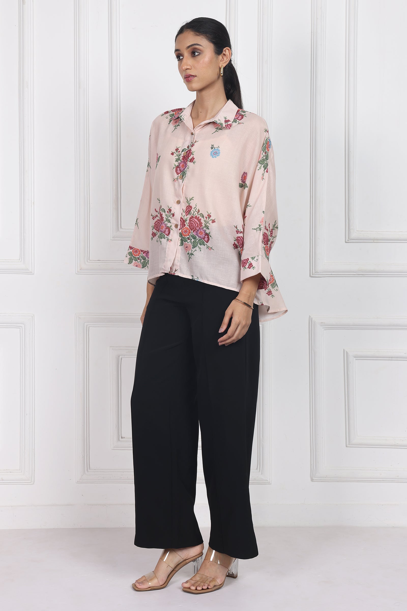 Wander Edit-windflower Boxy Shirt