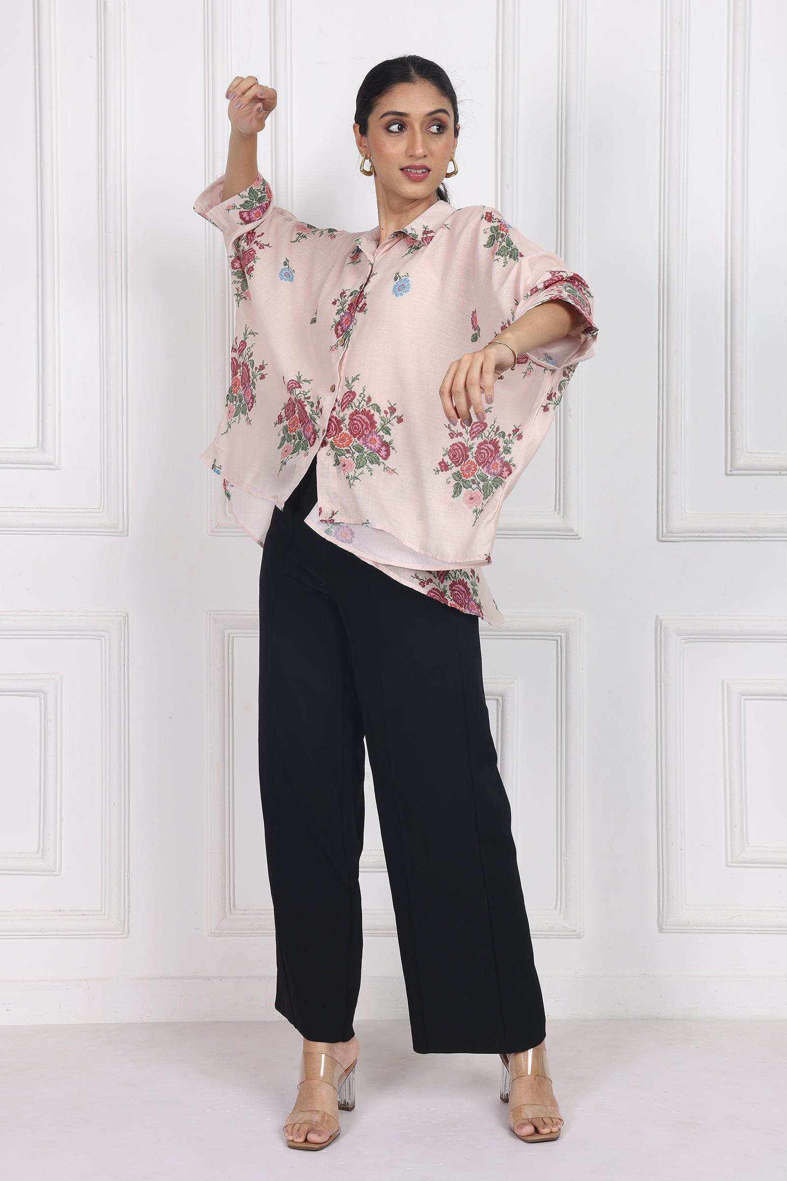 Wander Edit-windflower Boxy Shirt