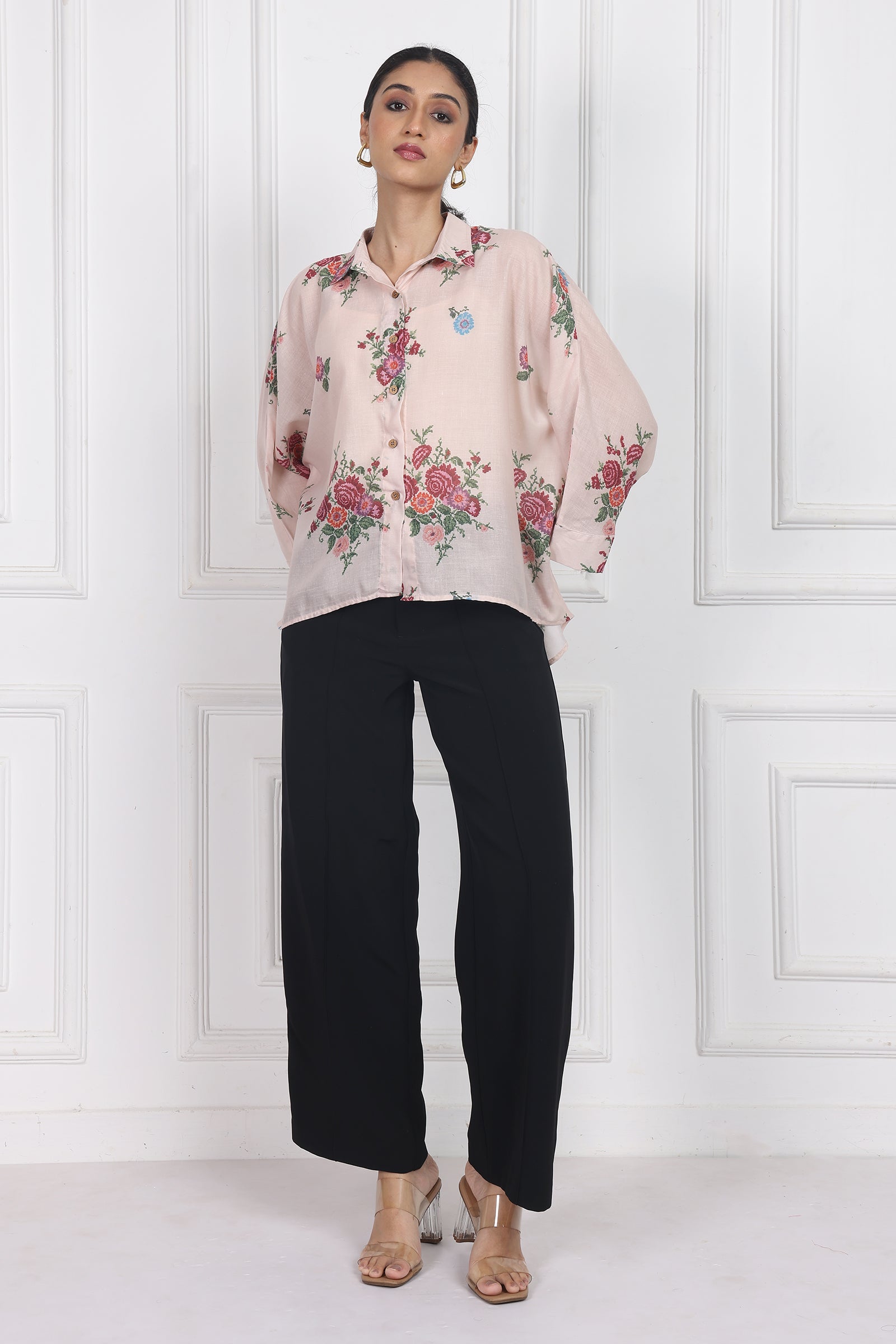 Wander Edit-windflower Boxy Shirt