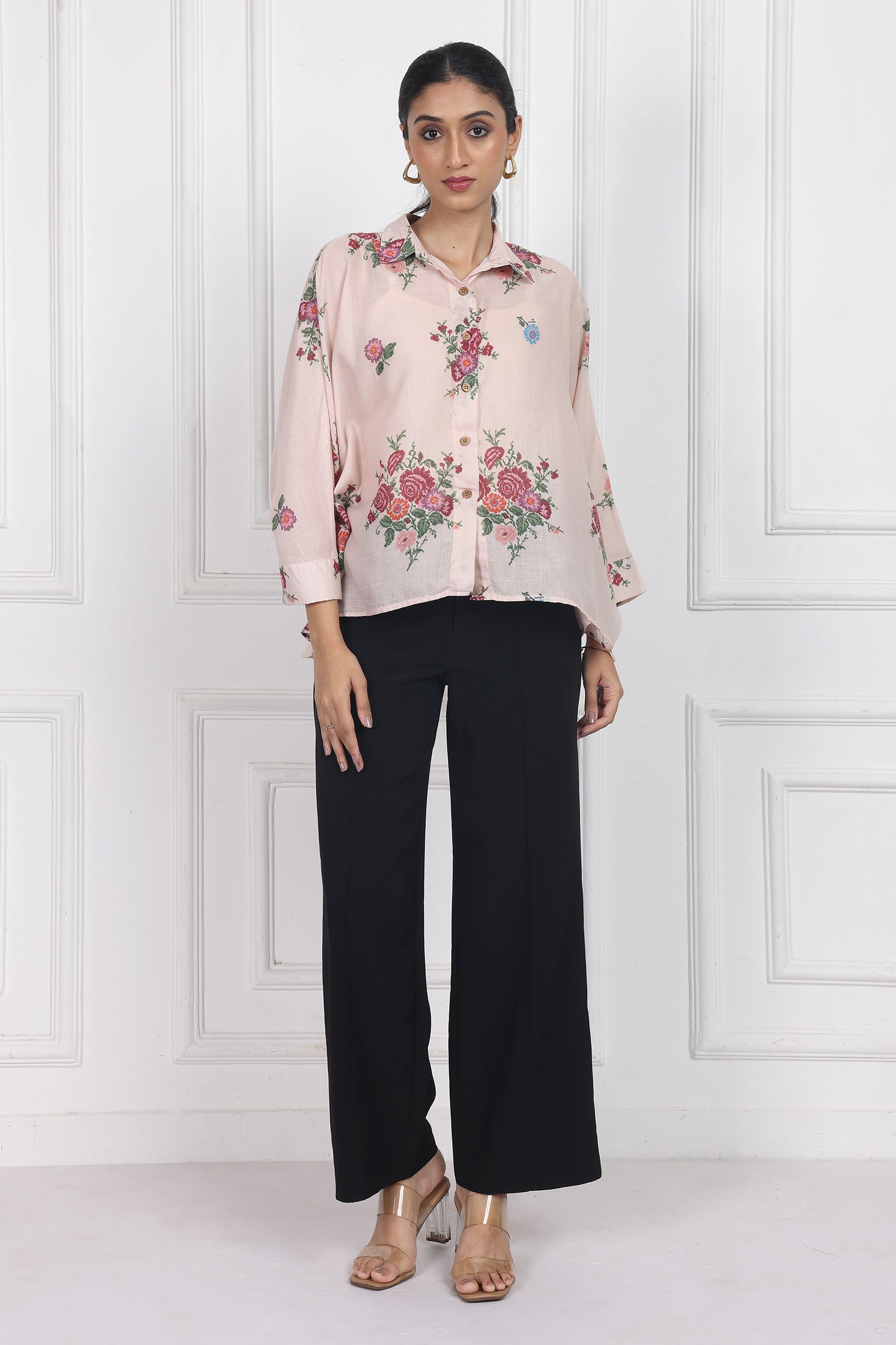 Wander Edit-windflower Boxy Shirt