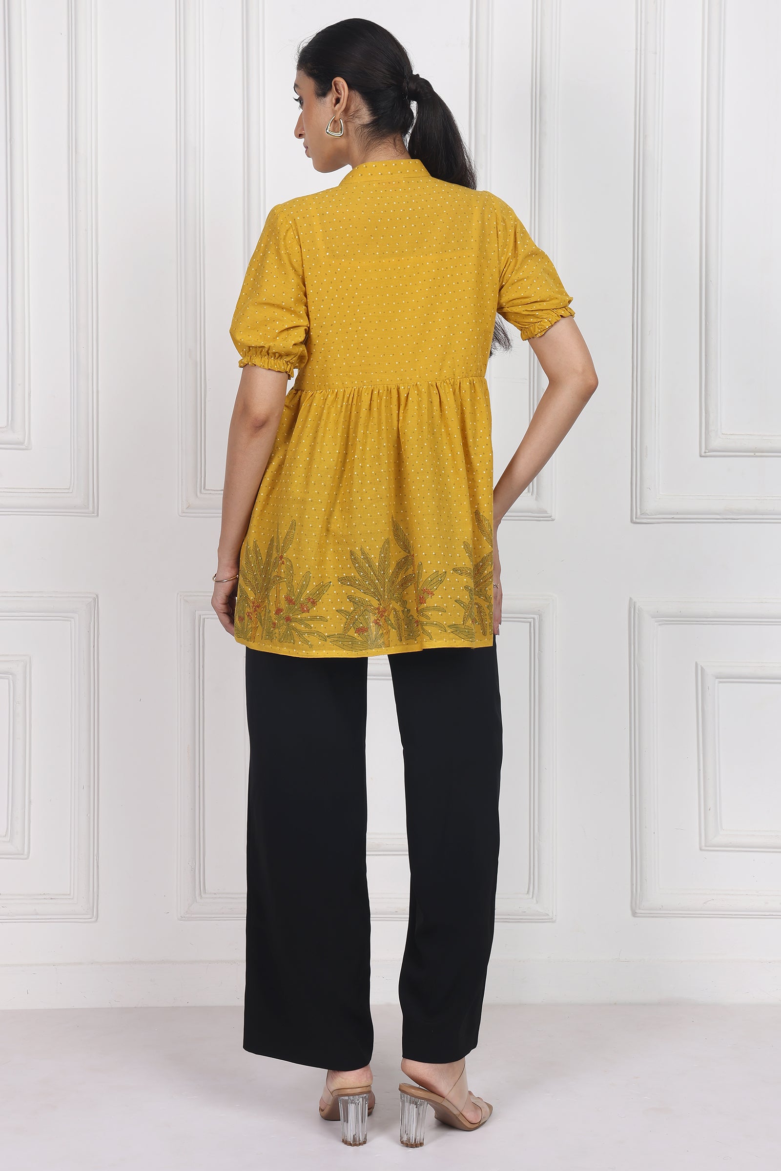 Wander Edit- Secret Garden Peplum Top