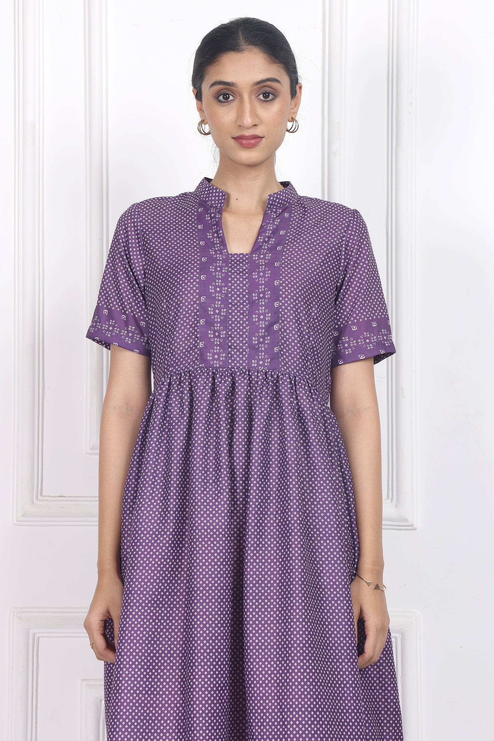 Wander Edit - Violet Mist Flow Dress