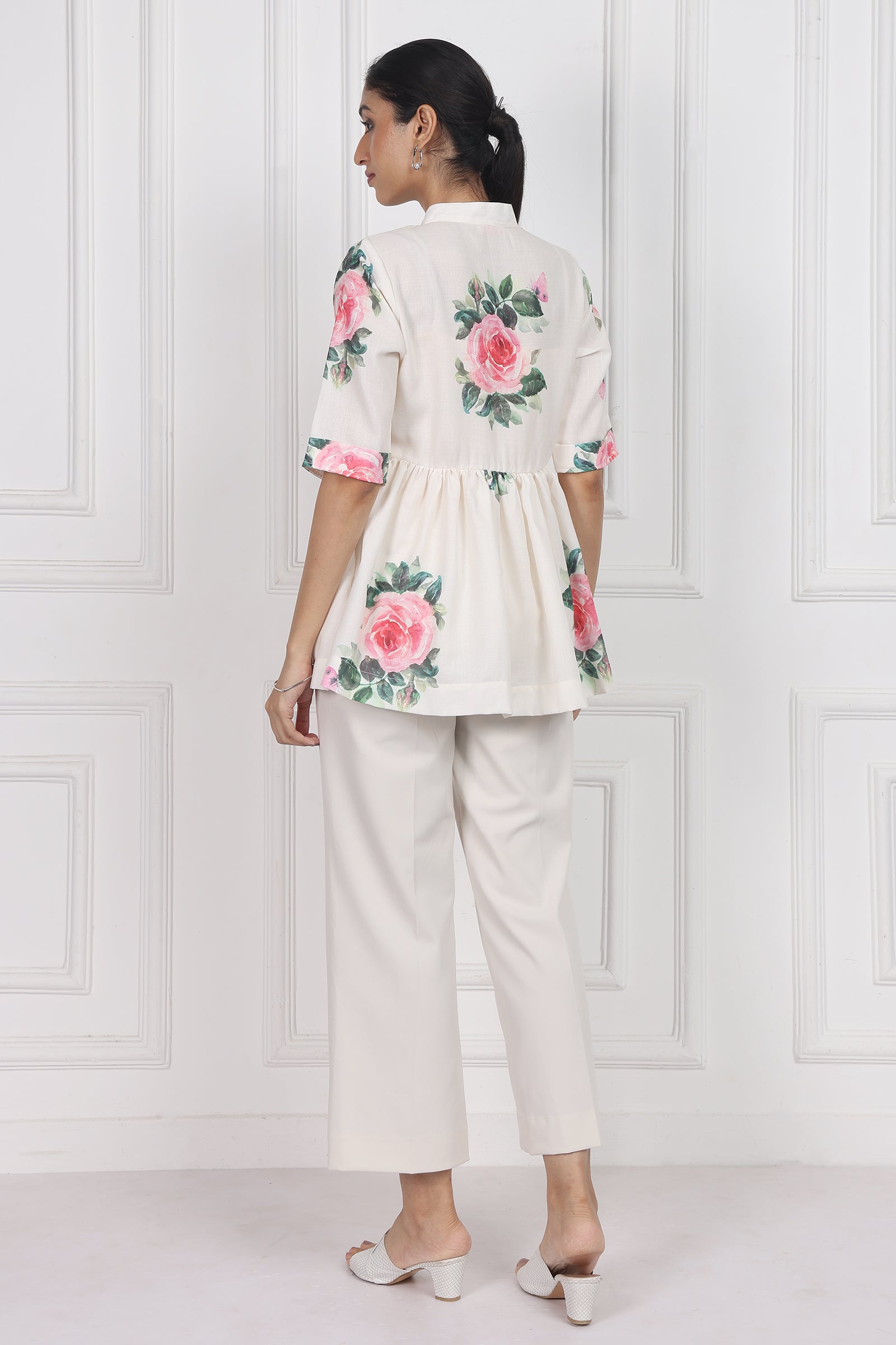 Wander Edit - Florenza Peplum Top