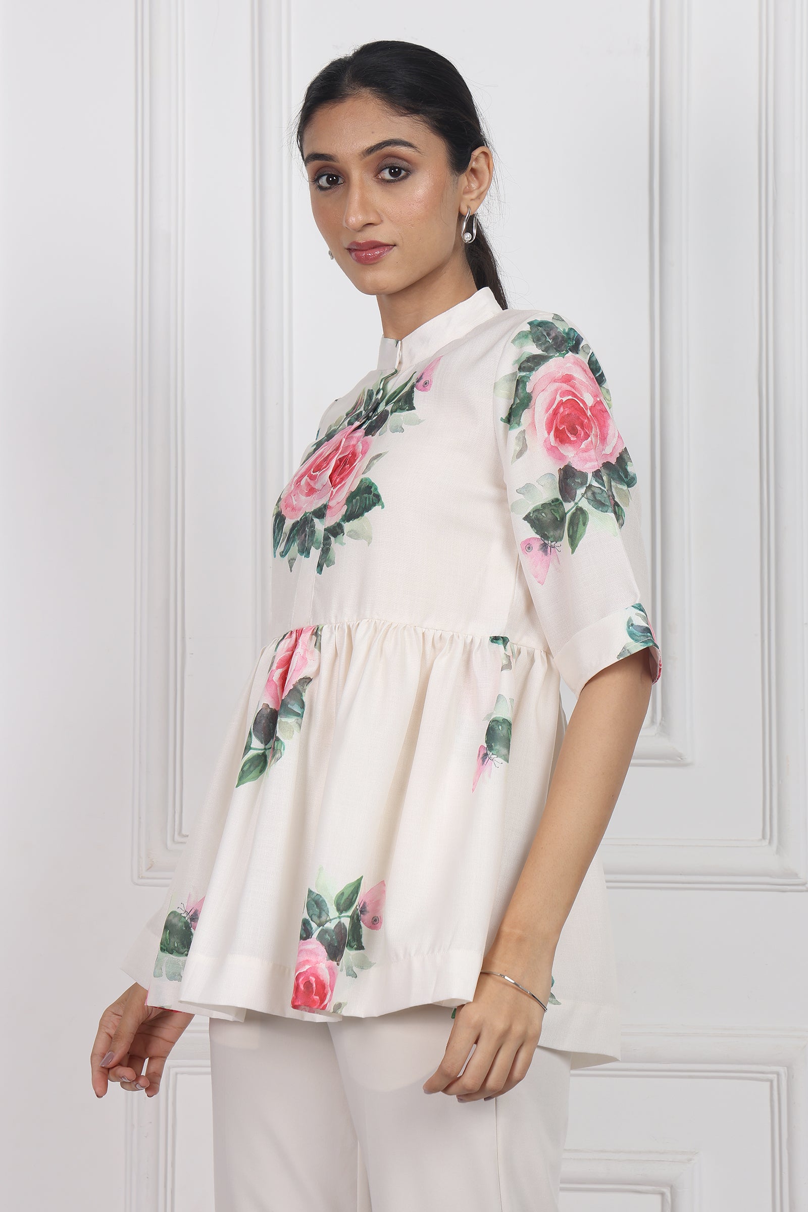 Wander Edit - Florenza Peplum Top