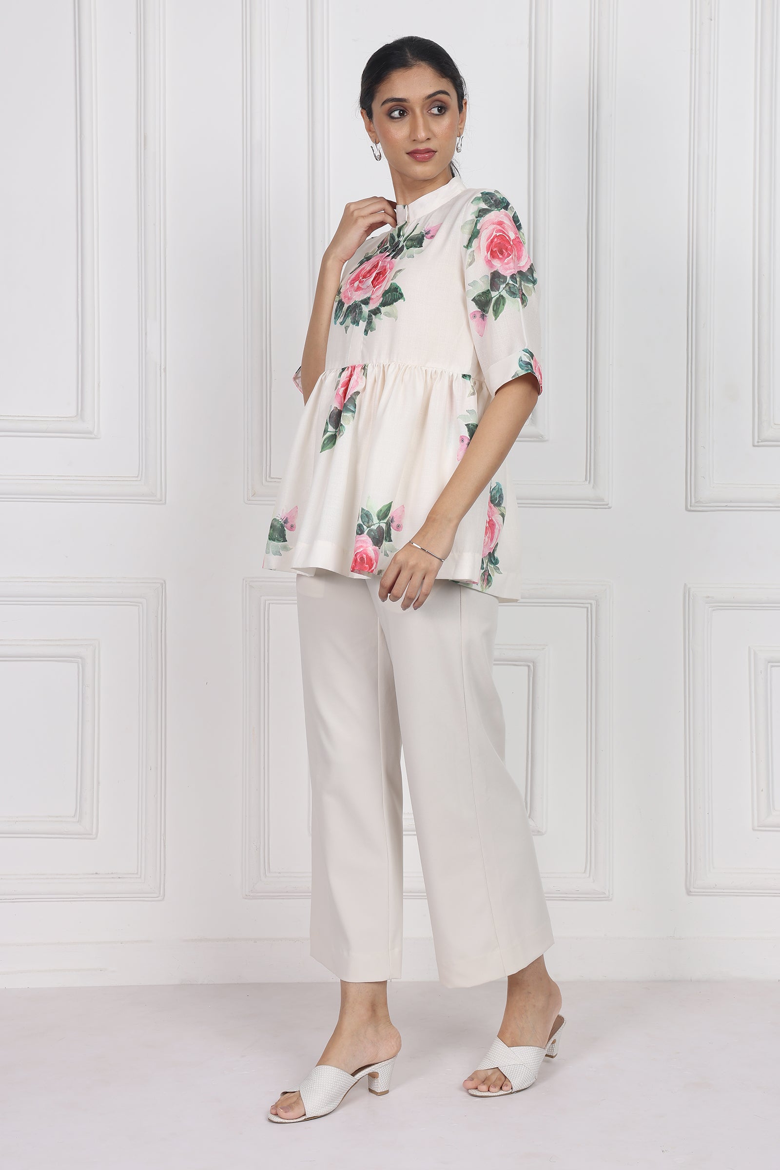 Wander Edit - Florenza Peplum Top