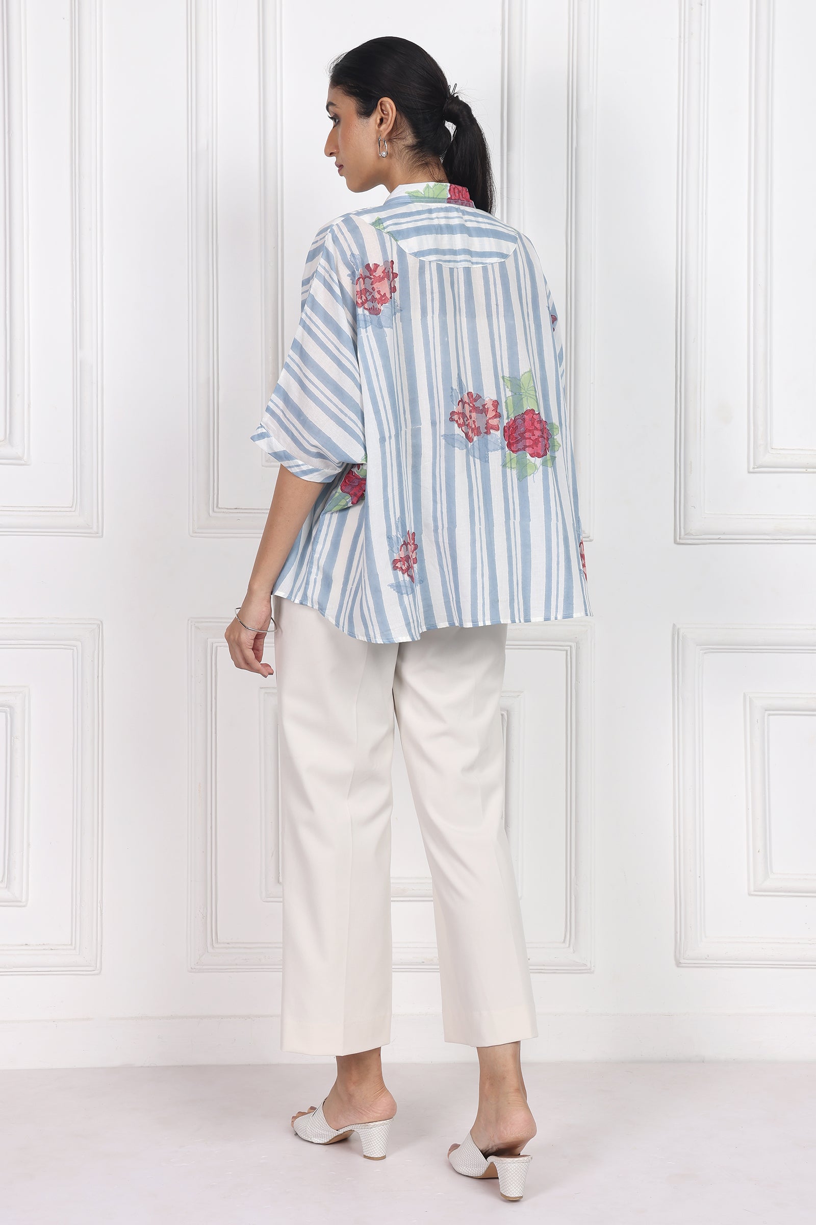 Wander Edit - Belle Blossom Boxy Shirt