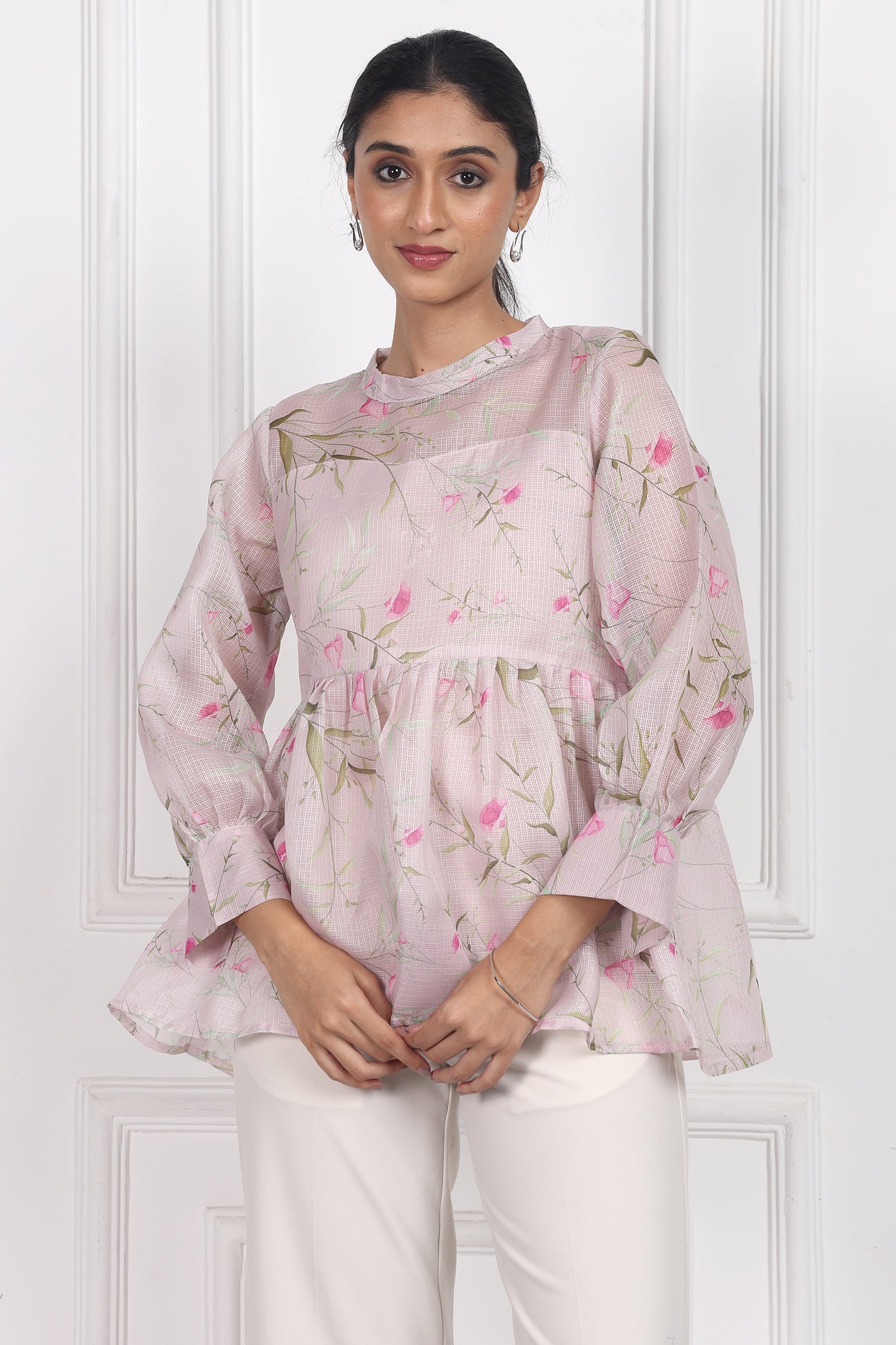 Wander Edit - Jasmine Whisper Peplum Top