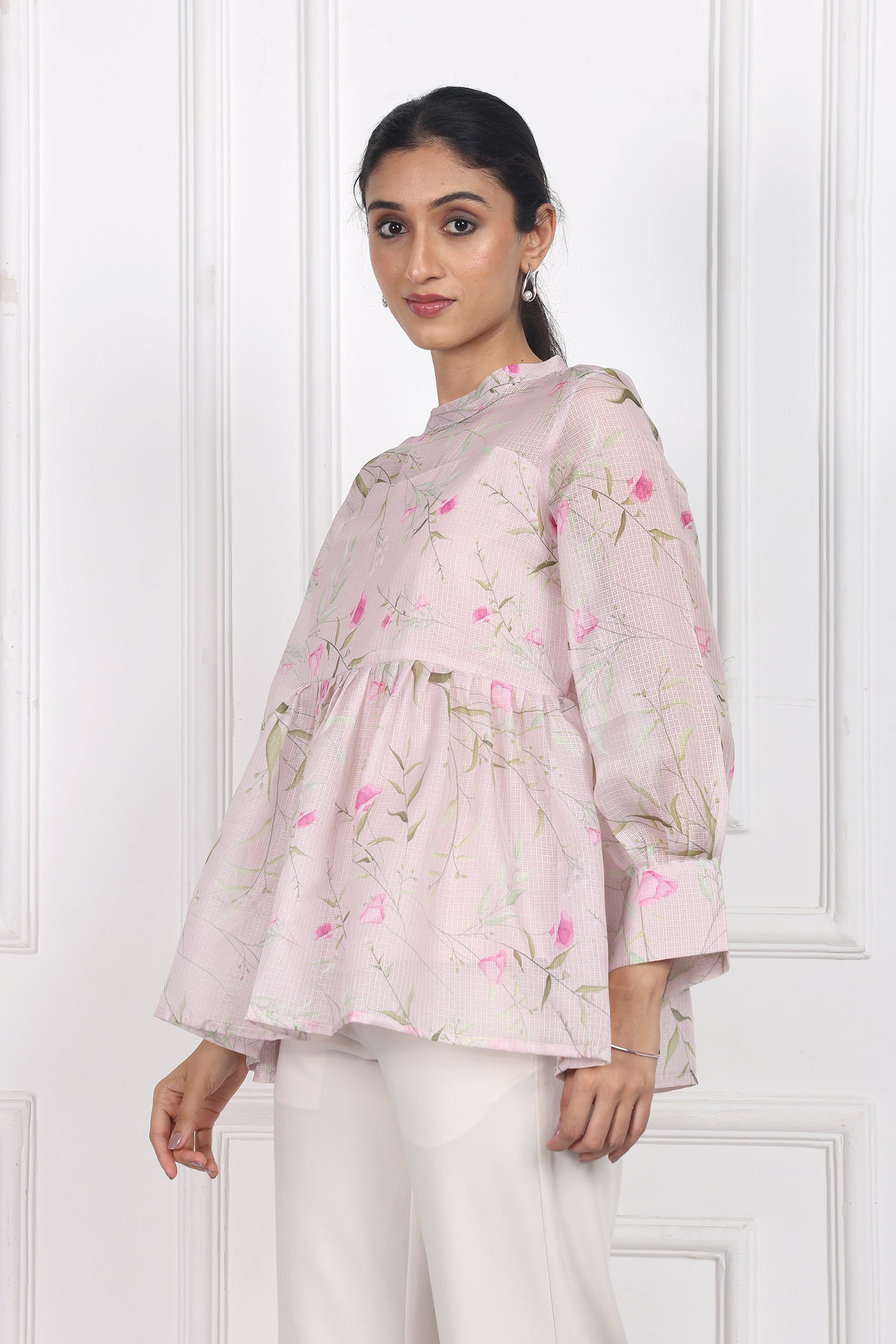 Wander Edit - Jasmine Whisper Peplum Top