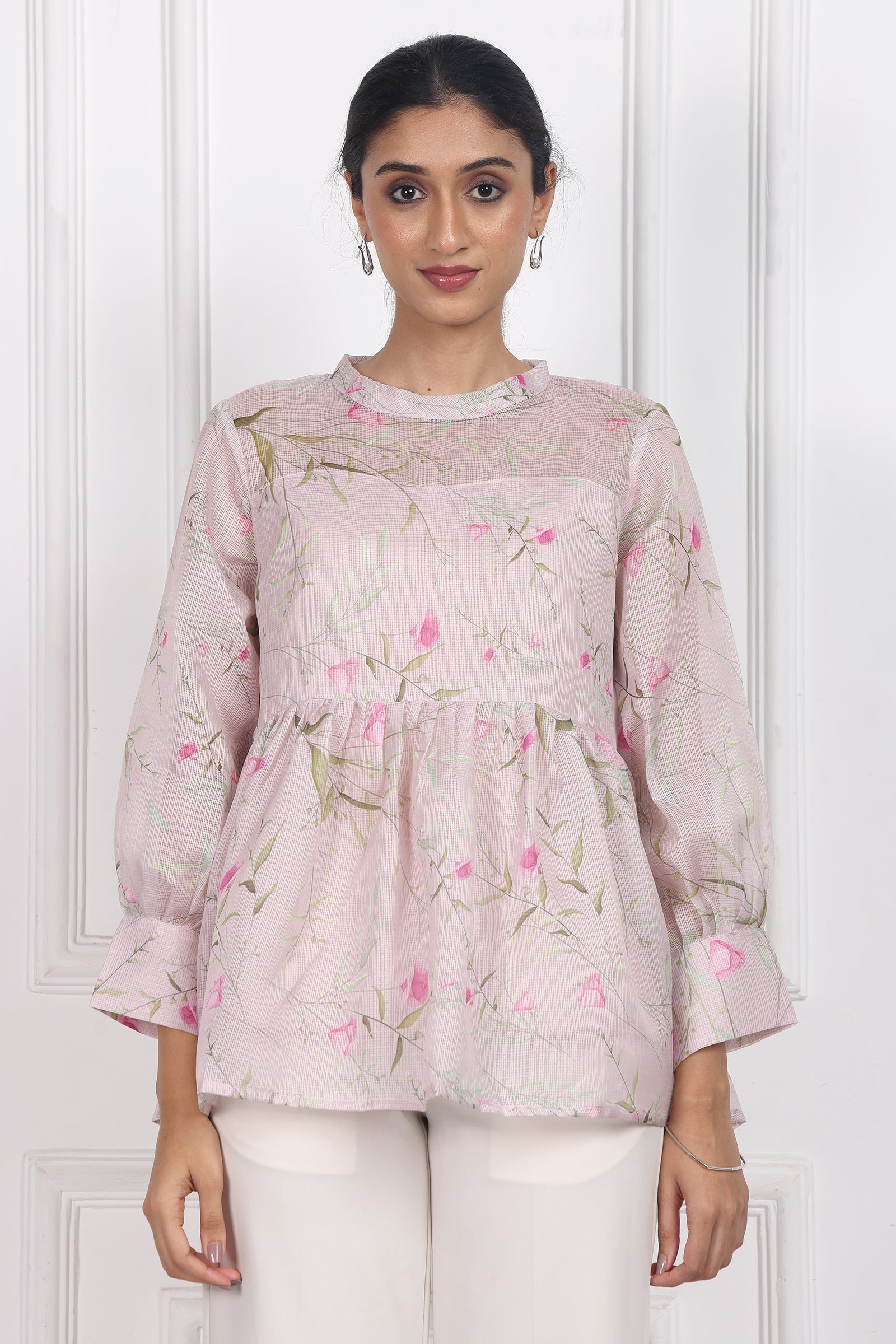 Wander Edit - Jasmine Whisper Peplum Top