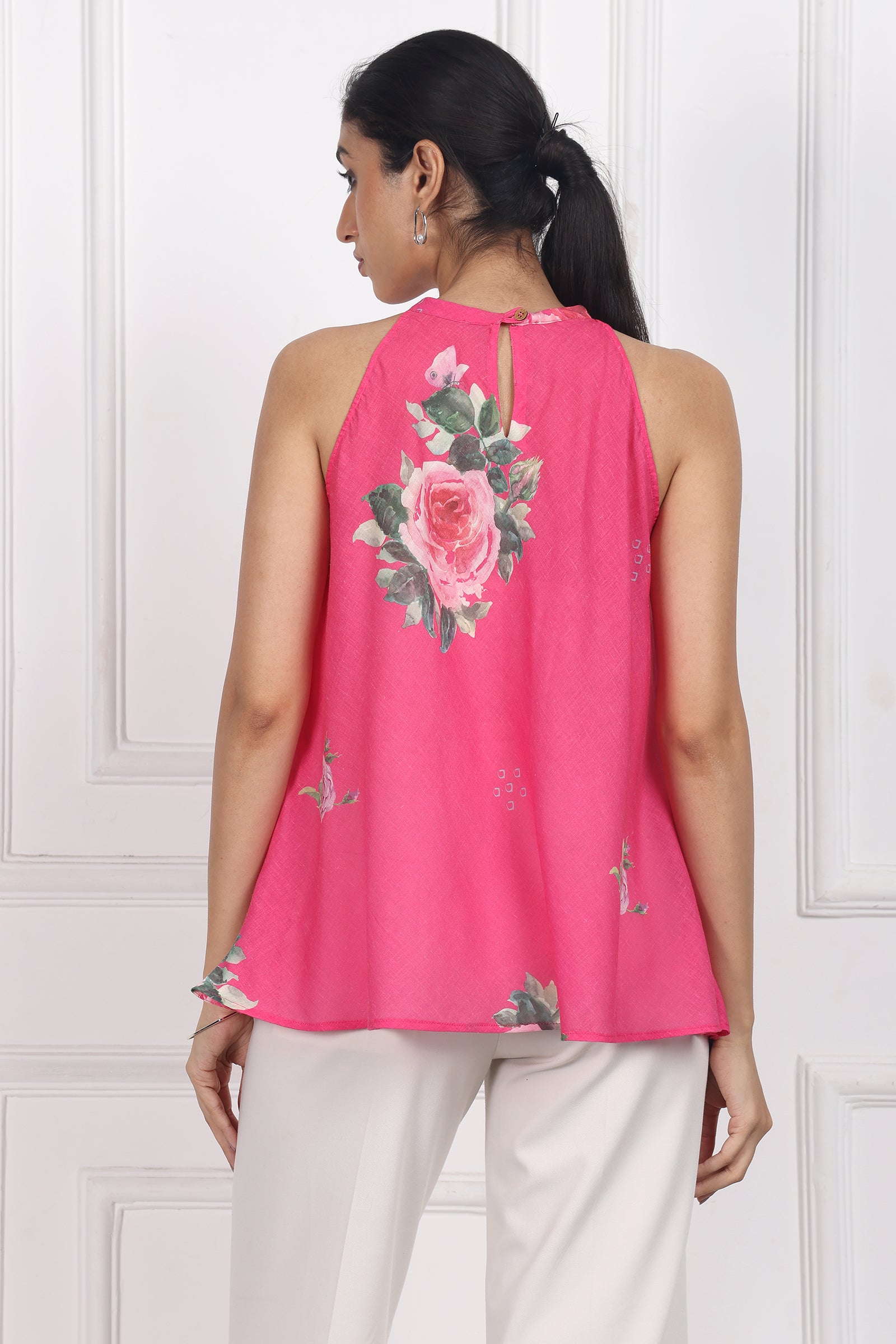 Wander Edit - Secret Flora Lantern Top