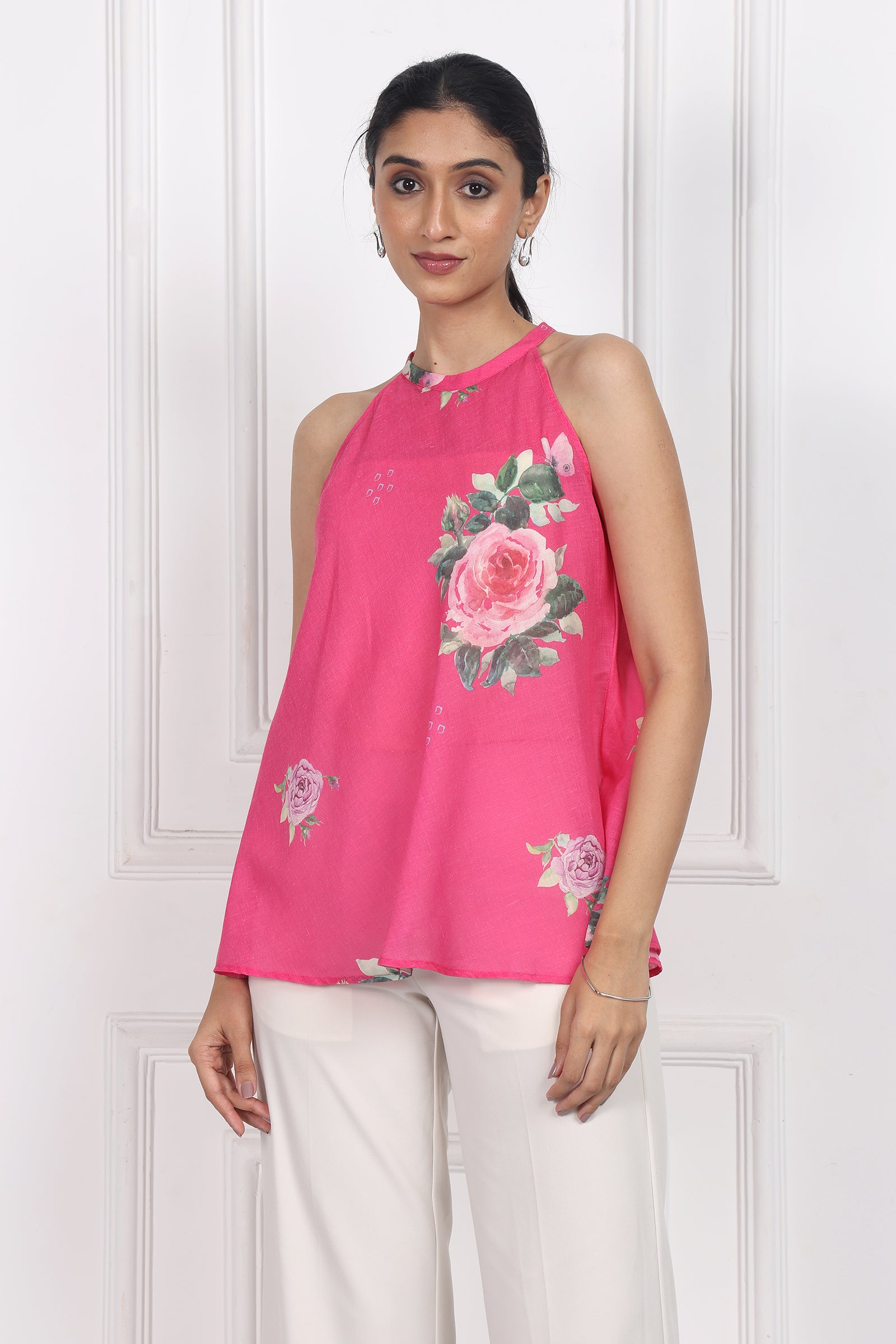 Wander Edit - Secret Flora Lantern Top