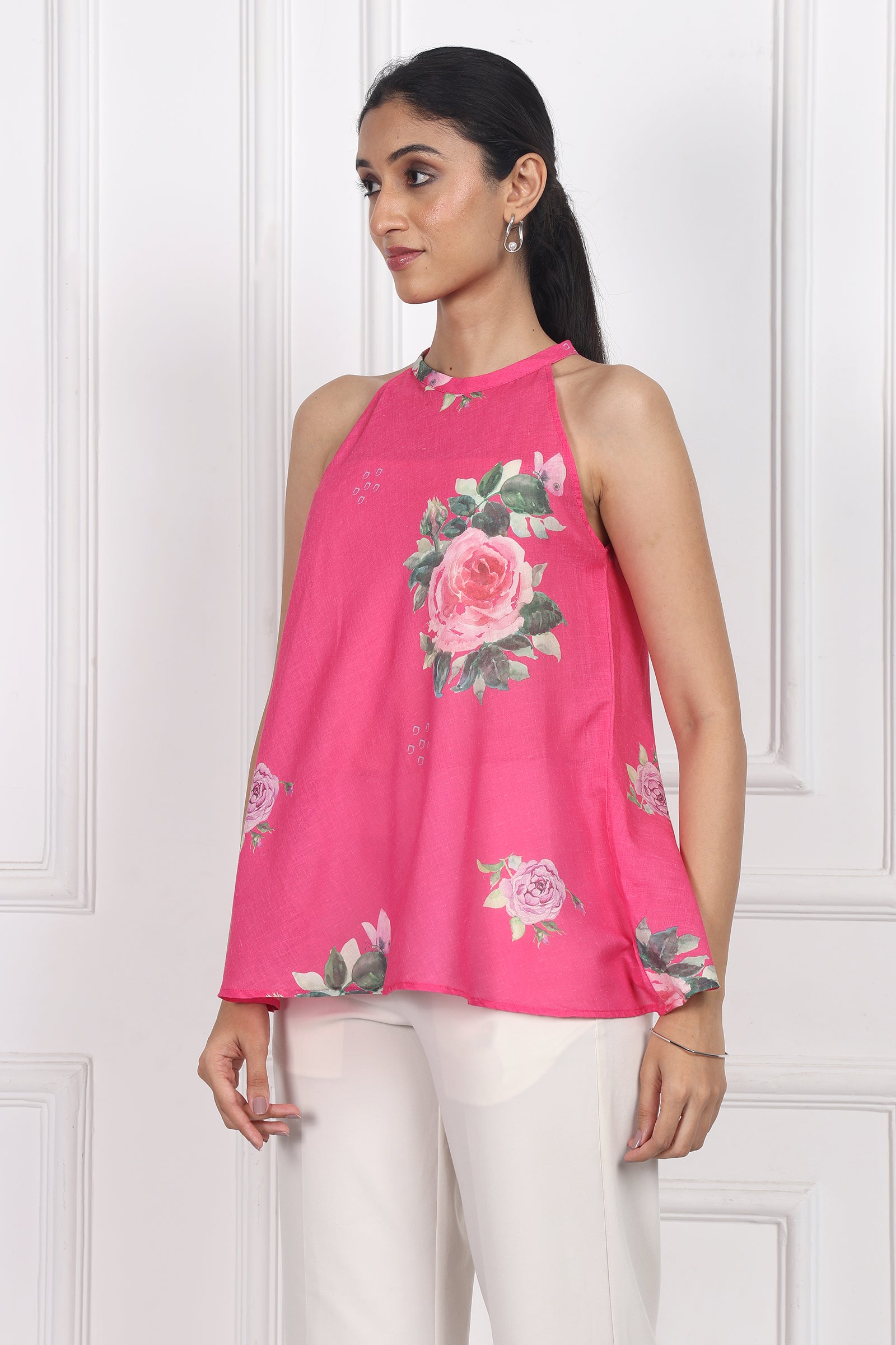 Wander Edit - Secret Flora Lantern Top