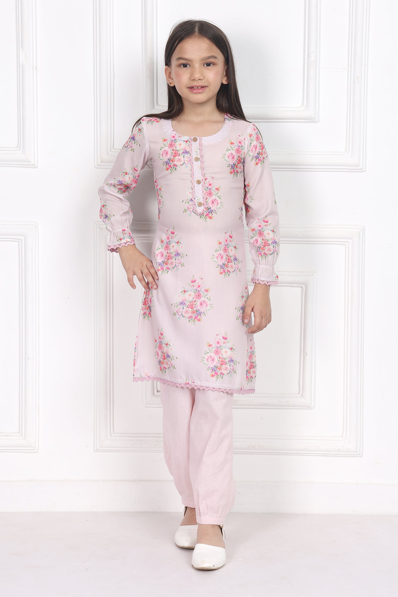 Candy - Pink Pearl Kurta Set