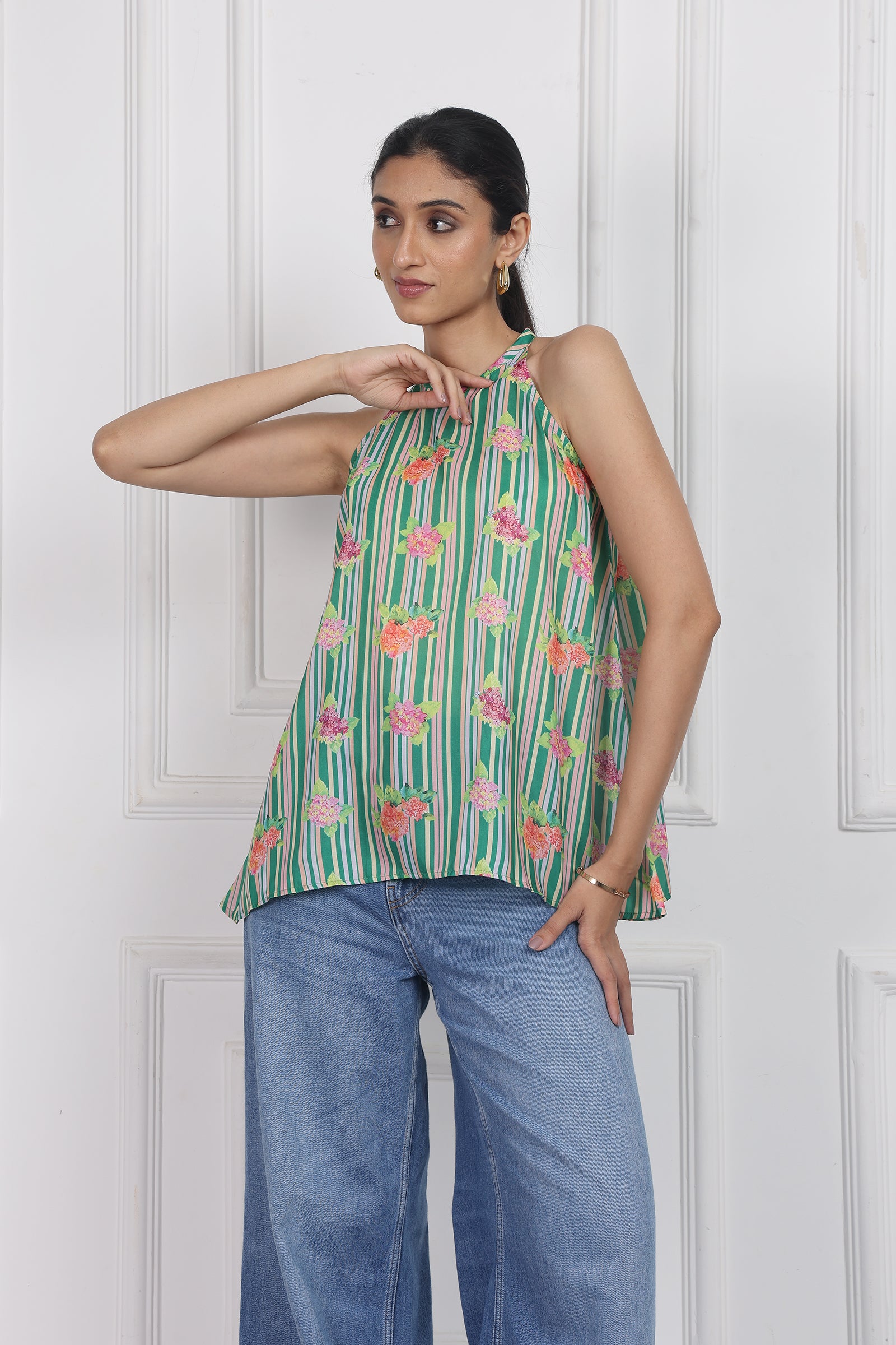 Wander Edit - Rosewood Mist Lantern Top