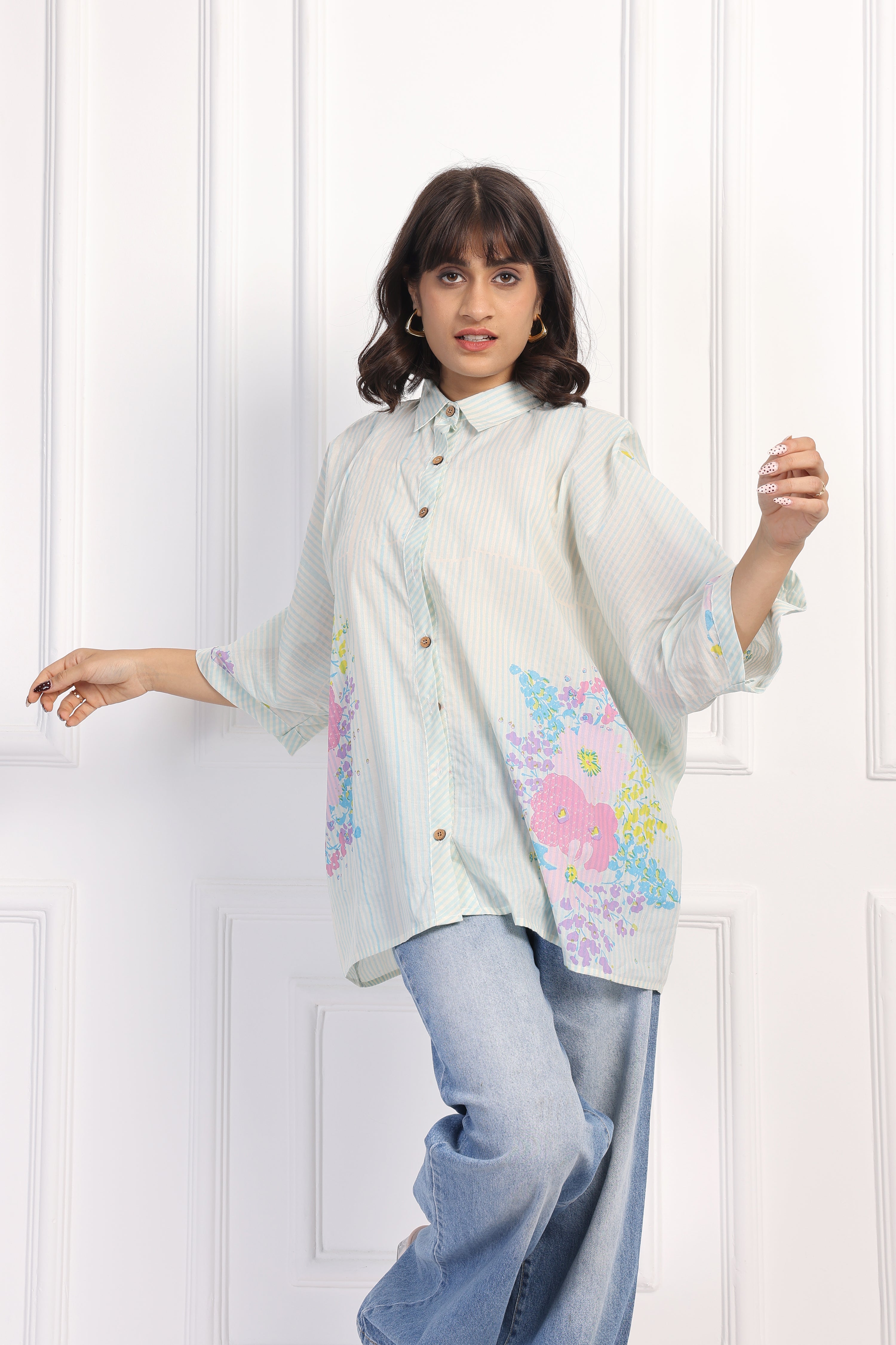 Bloomline Boxy Shirt