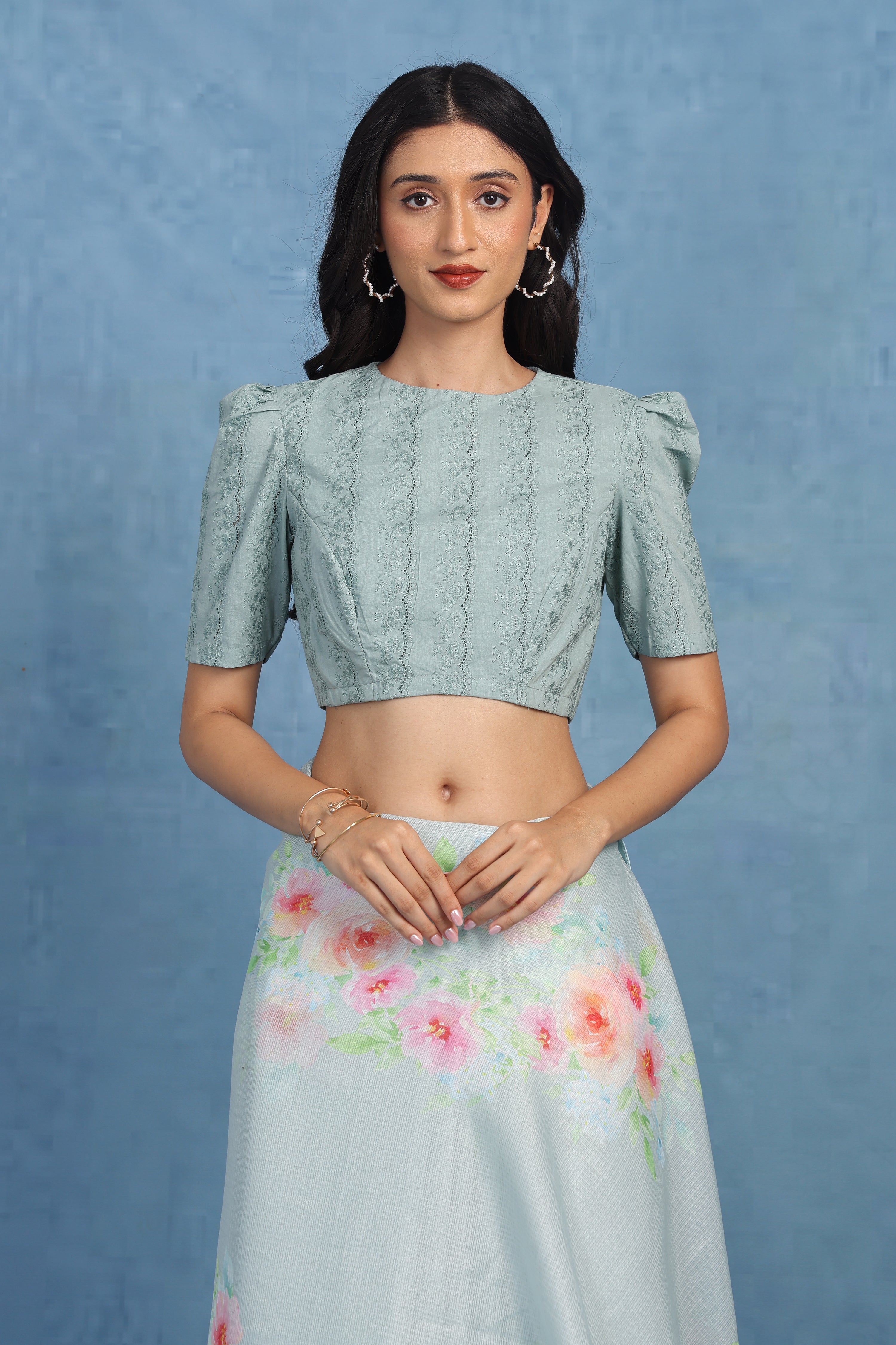 Topaz Green - Hakkoba Blouse