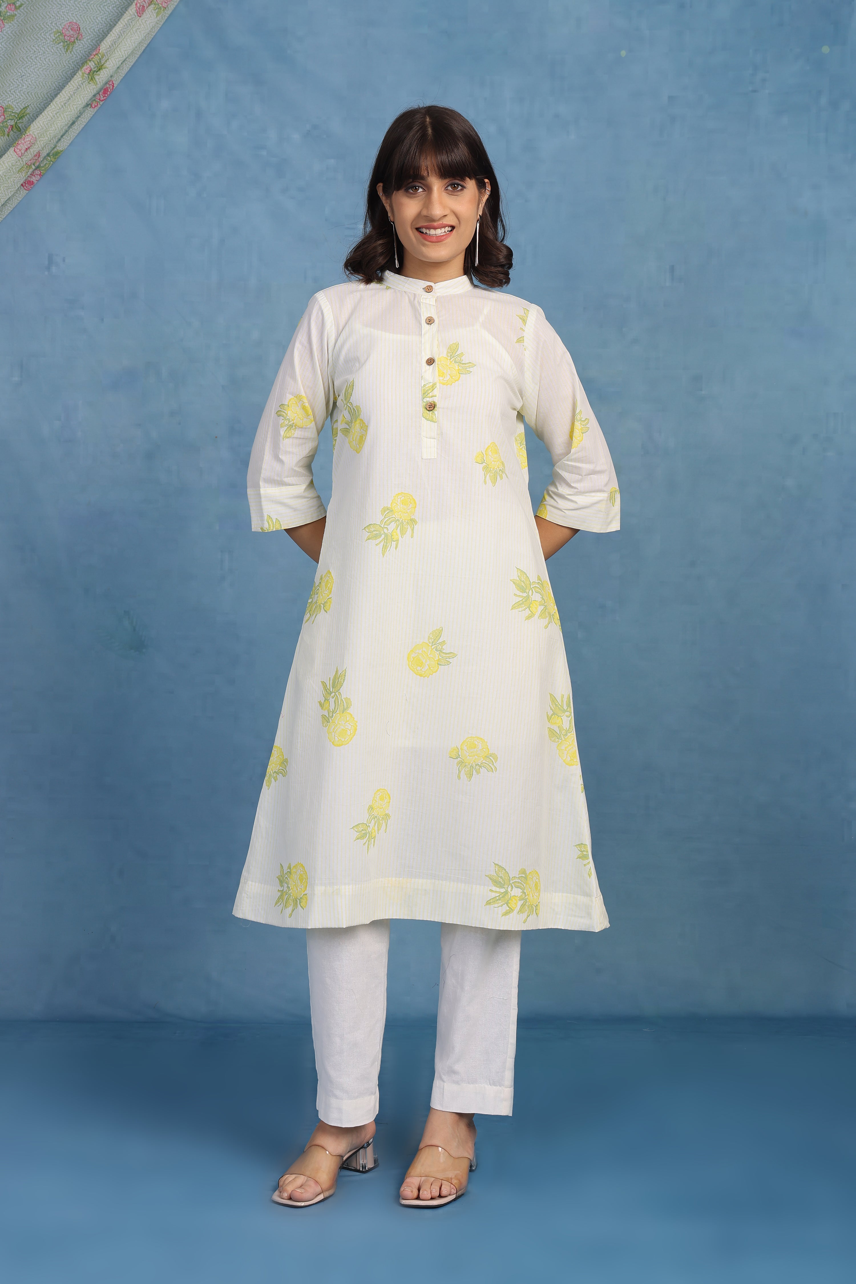 Petal Whisper - Yellow Top And Bottom