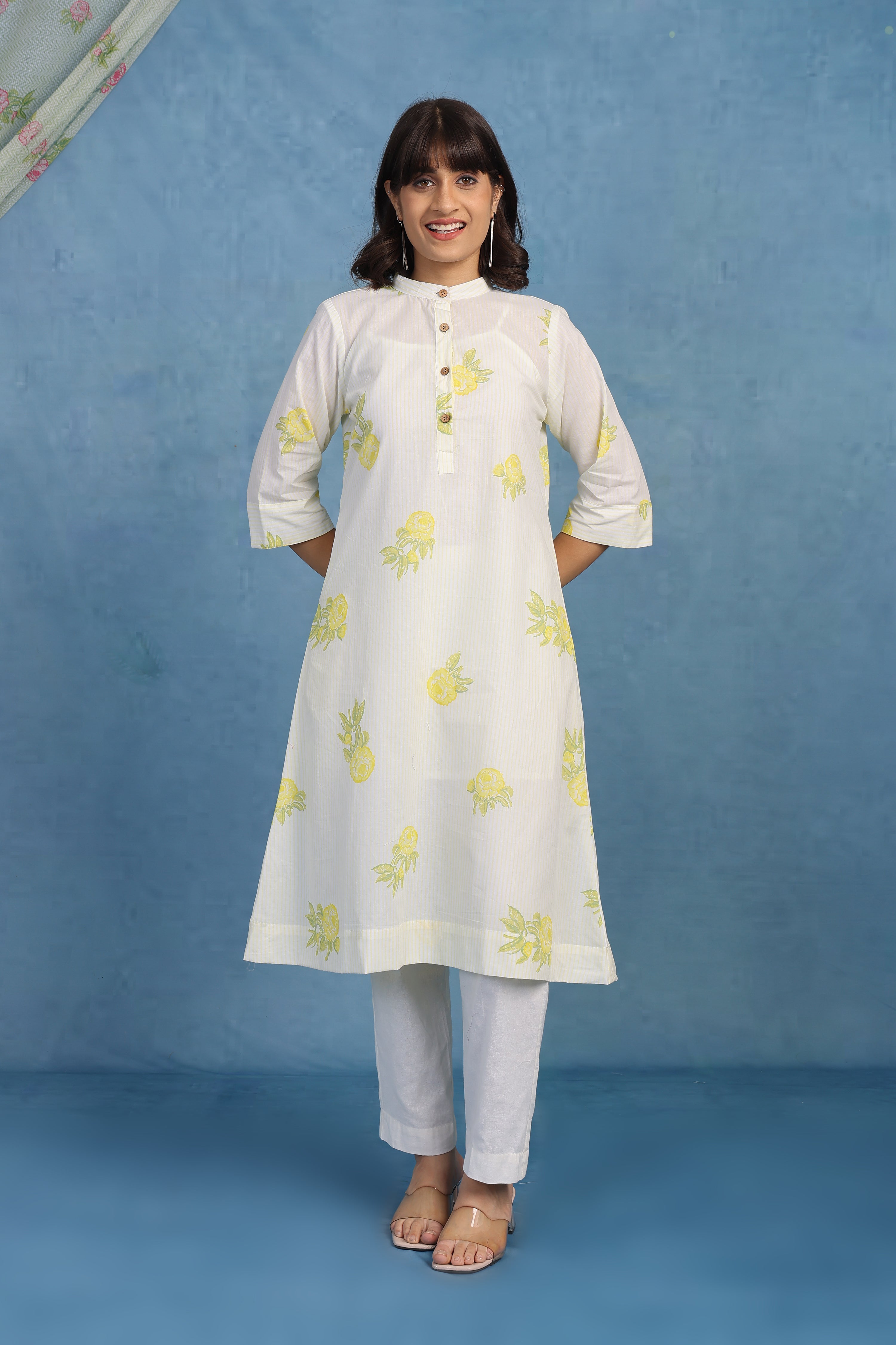 Petal Whisper - Yellow Top And Bottom