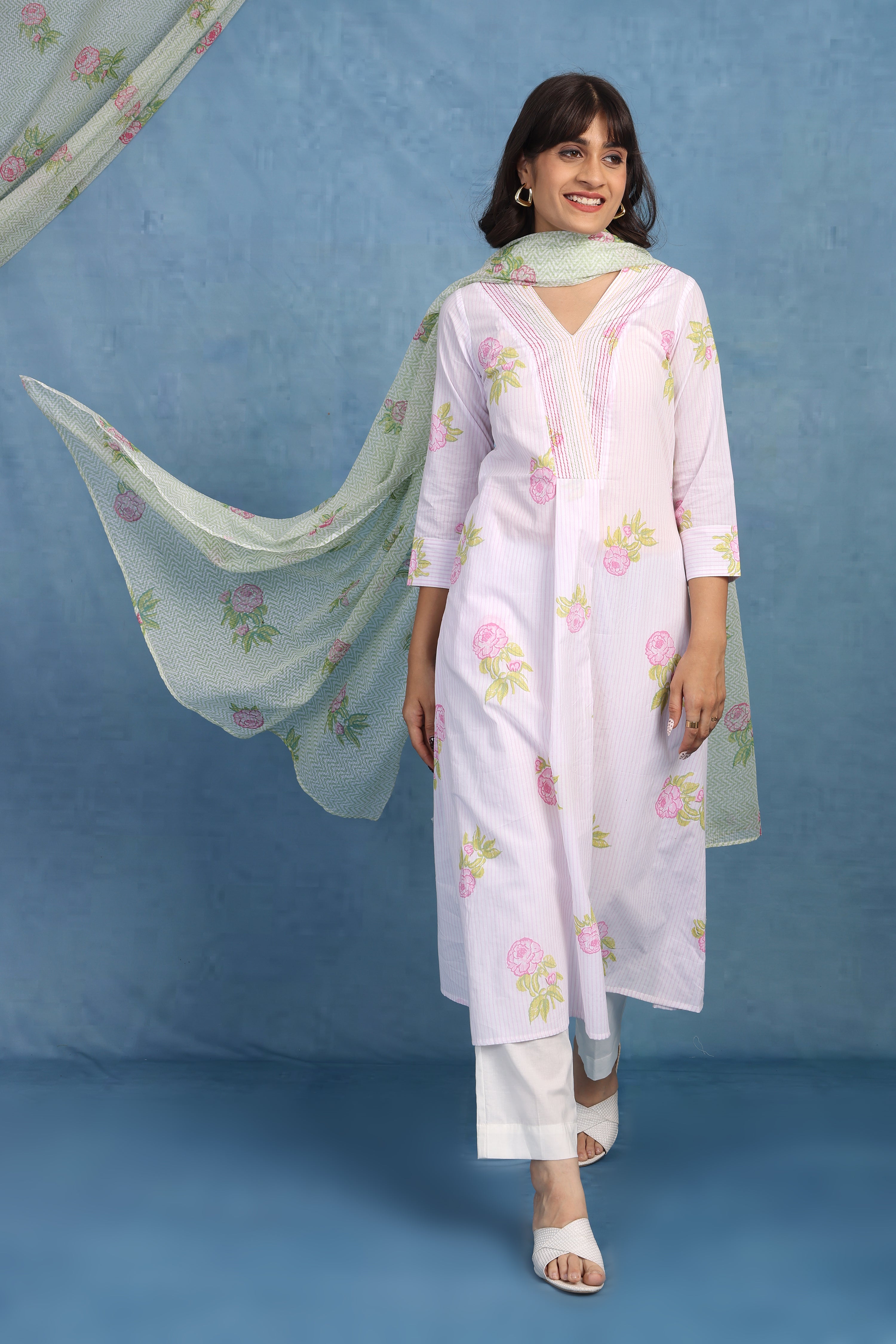 English Garden – Pink Bloom - Top And Bottom