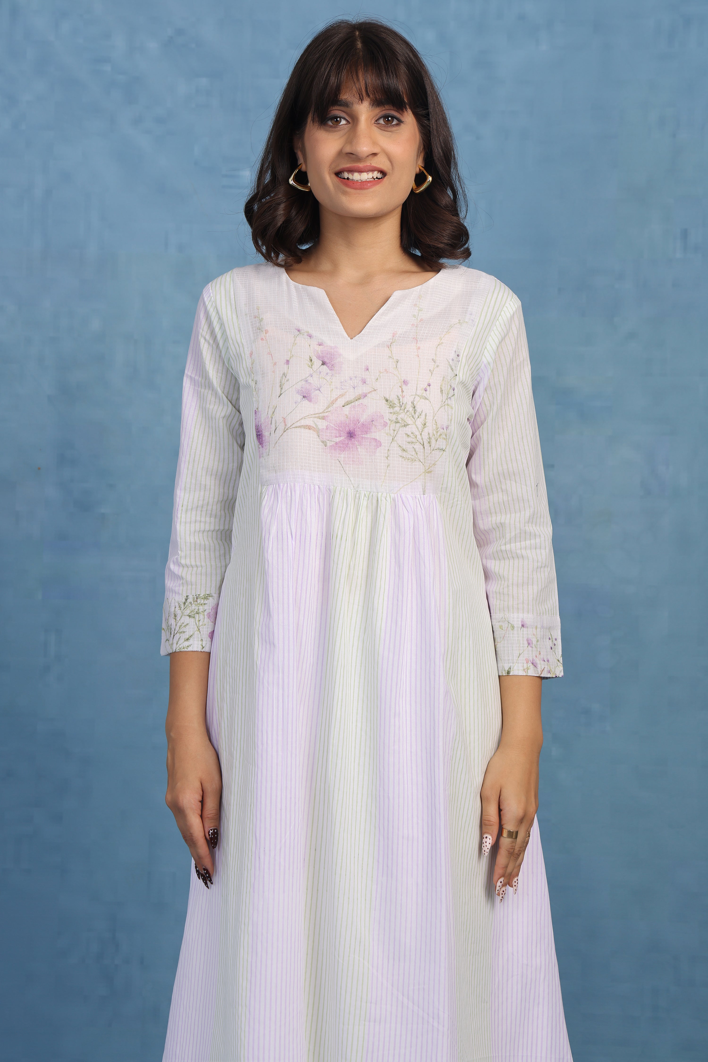 Kota Breeze Kurta-misty Mauve - Only Top