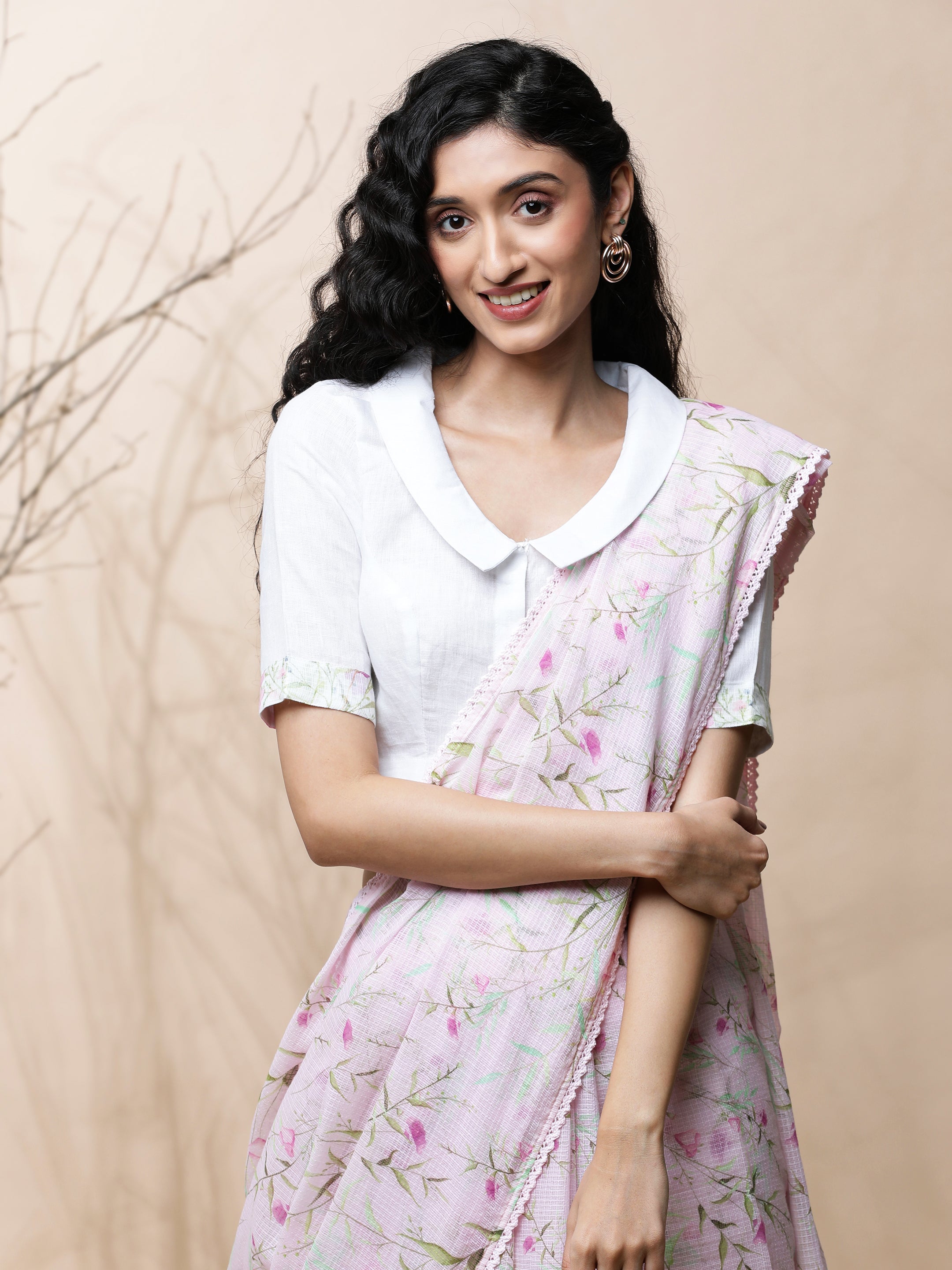 Noor - Lazy Daisy Kota Saree