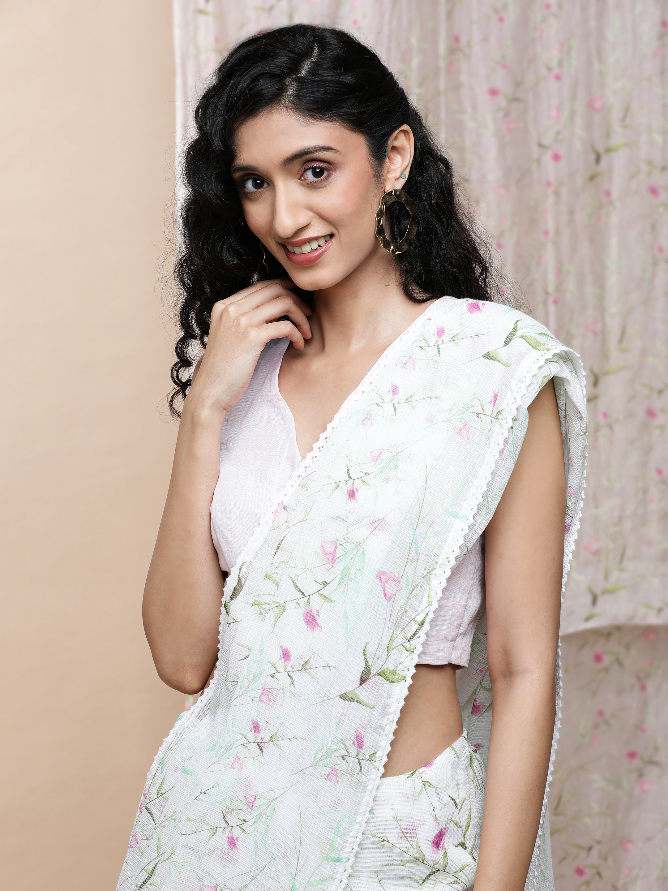 Noor - Lazy Daisy Cotton Saree
