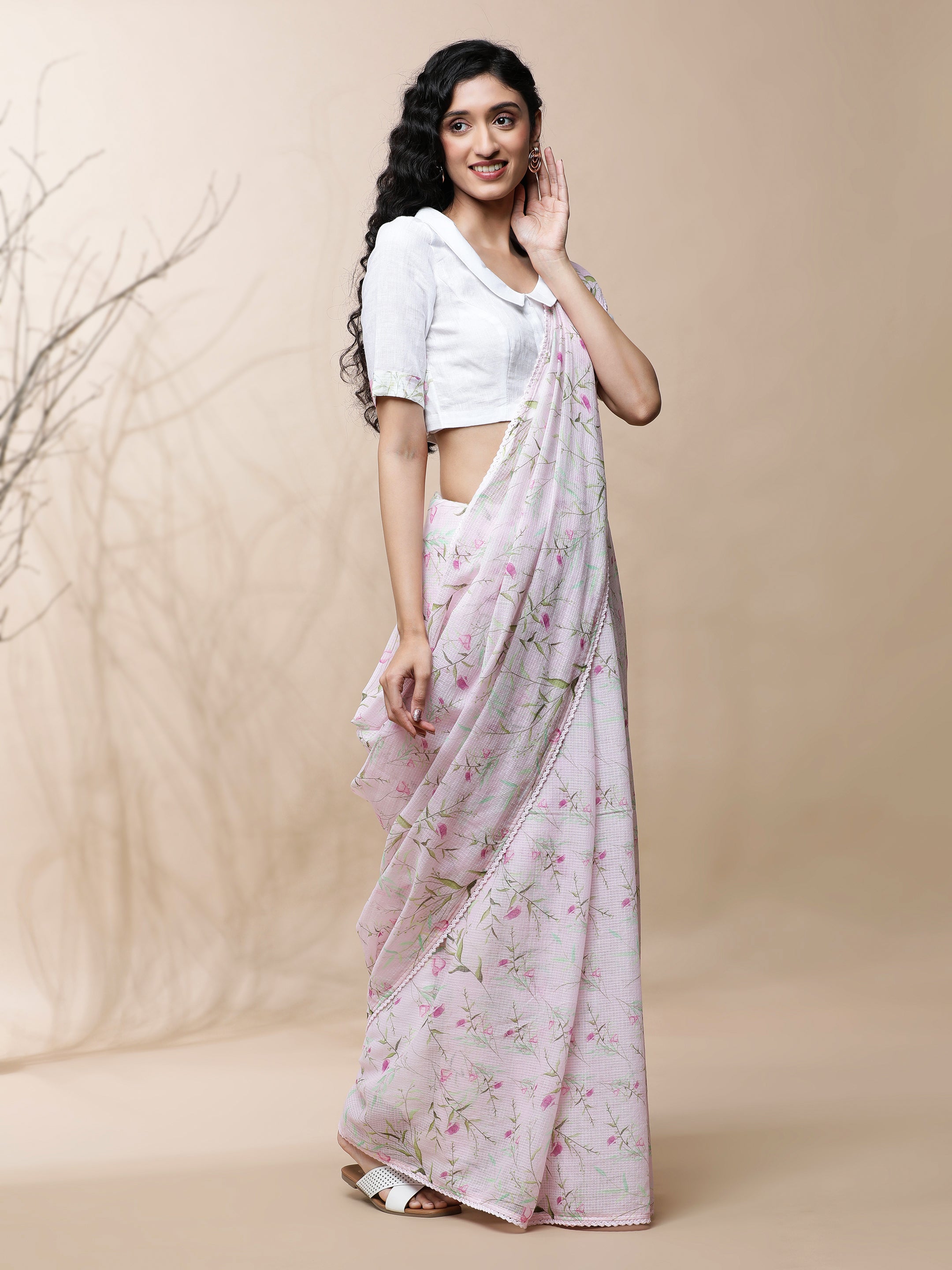 Noor - Lazy Daisy Kota Saree