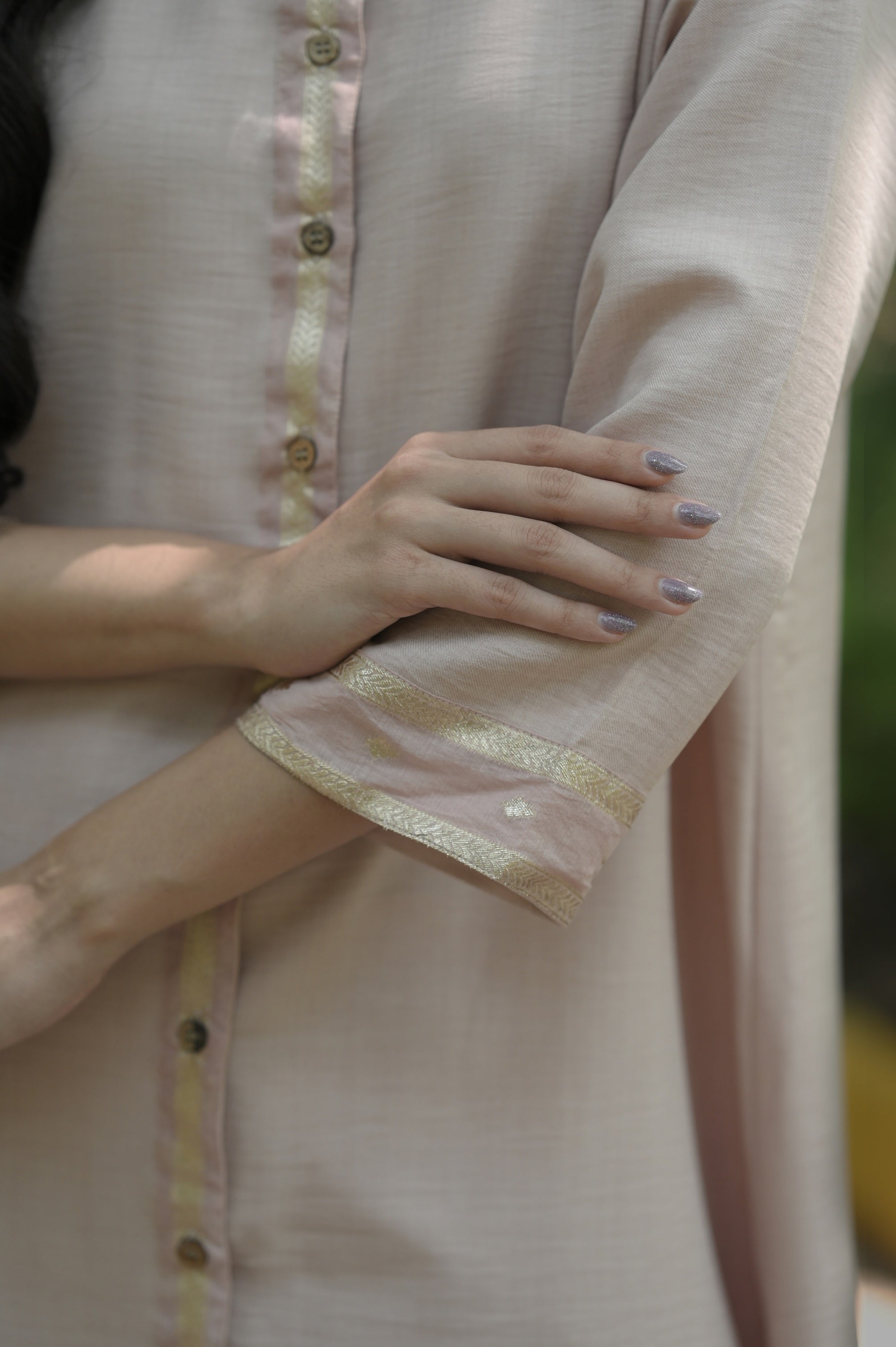 Fluid Grace Pale Pink Co-ord Set